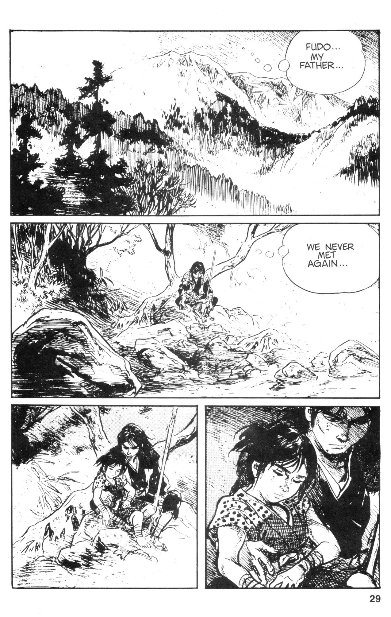 Kamui Gaiden Chapter 22 page 29 - Chapter 22: The Sword Wind: Chapter 3: Kusanagi (Part 5)
