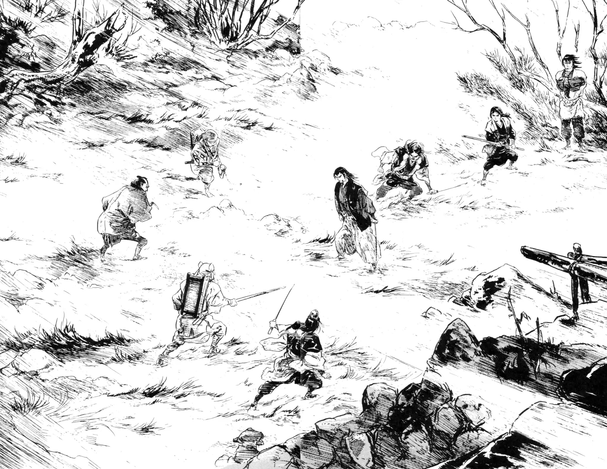 Kamui Gaiden Chapter 22 page 4 - Chapter 22: The Sword Wind: Chapter 3: Kusanagi (Part 5)