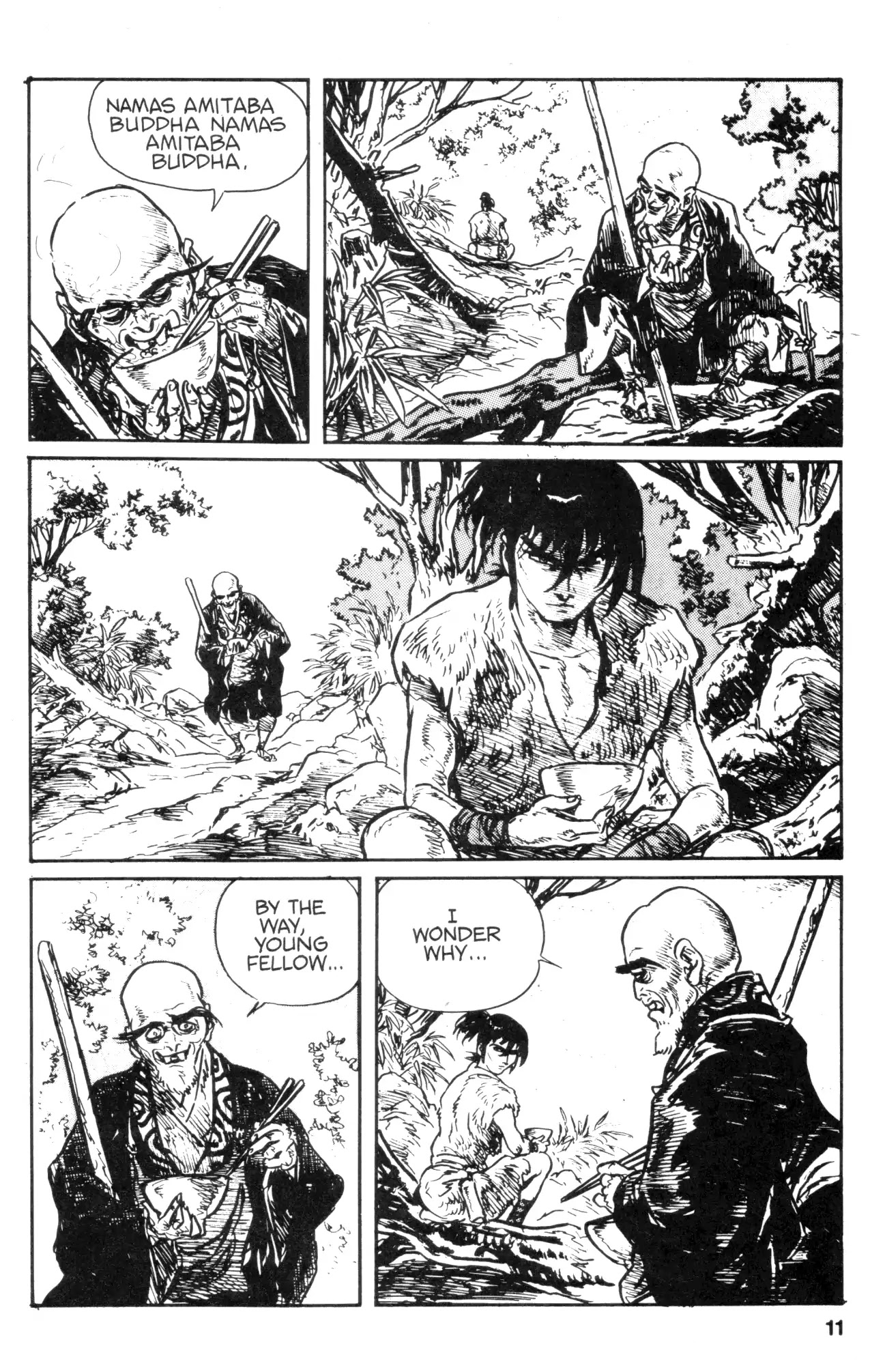 Kamui Gaiden Chapter 23 page 13 - Chapter 23: The Sword Wind: Chapter 4: The Shadow of Death (Part 1)