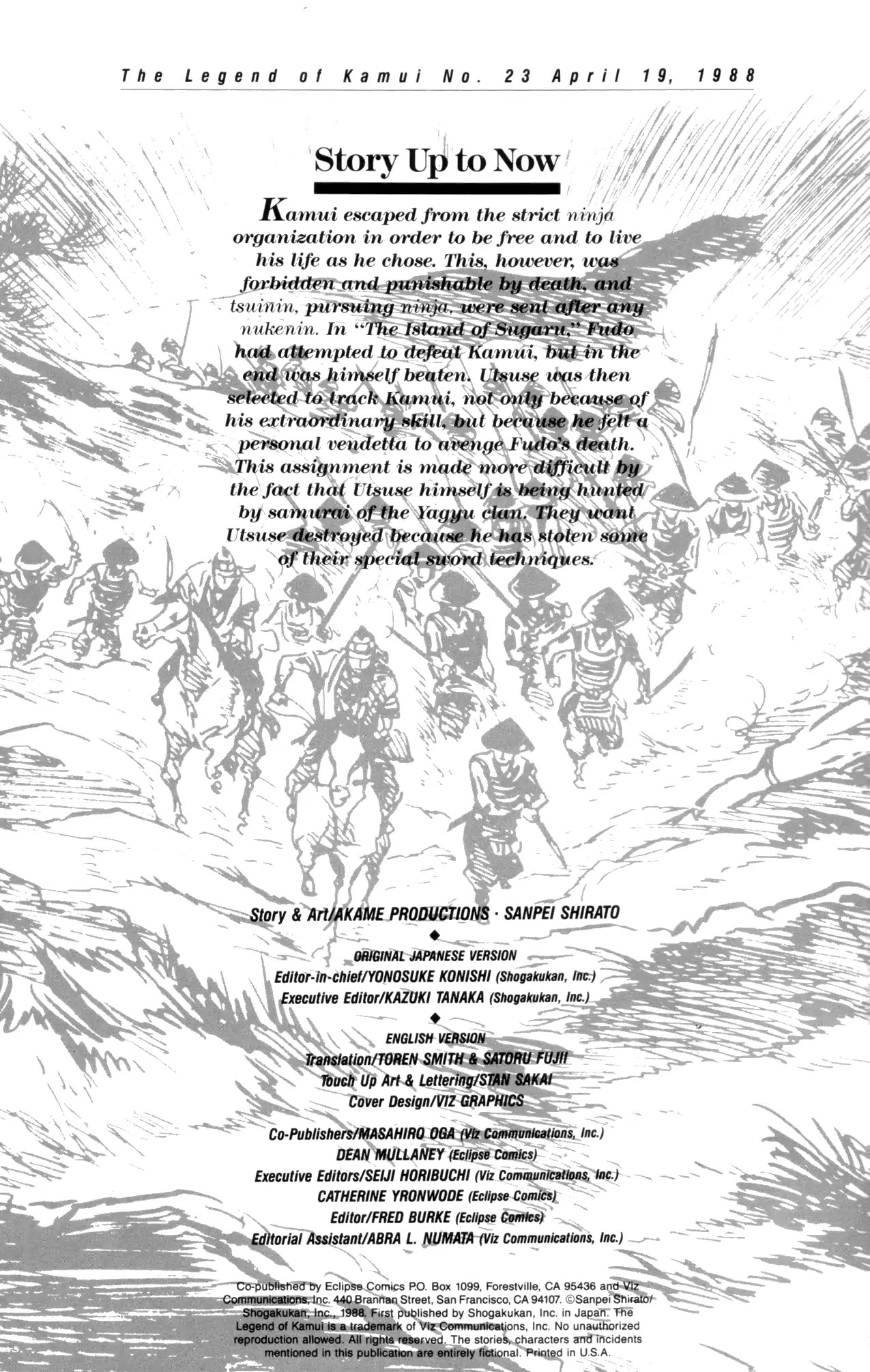 Kamui Gaiden Chapter 23 page 2 - Chapter 23: The Sword Wind: Chapter 4: The Shadow of Death (Part 1)