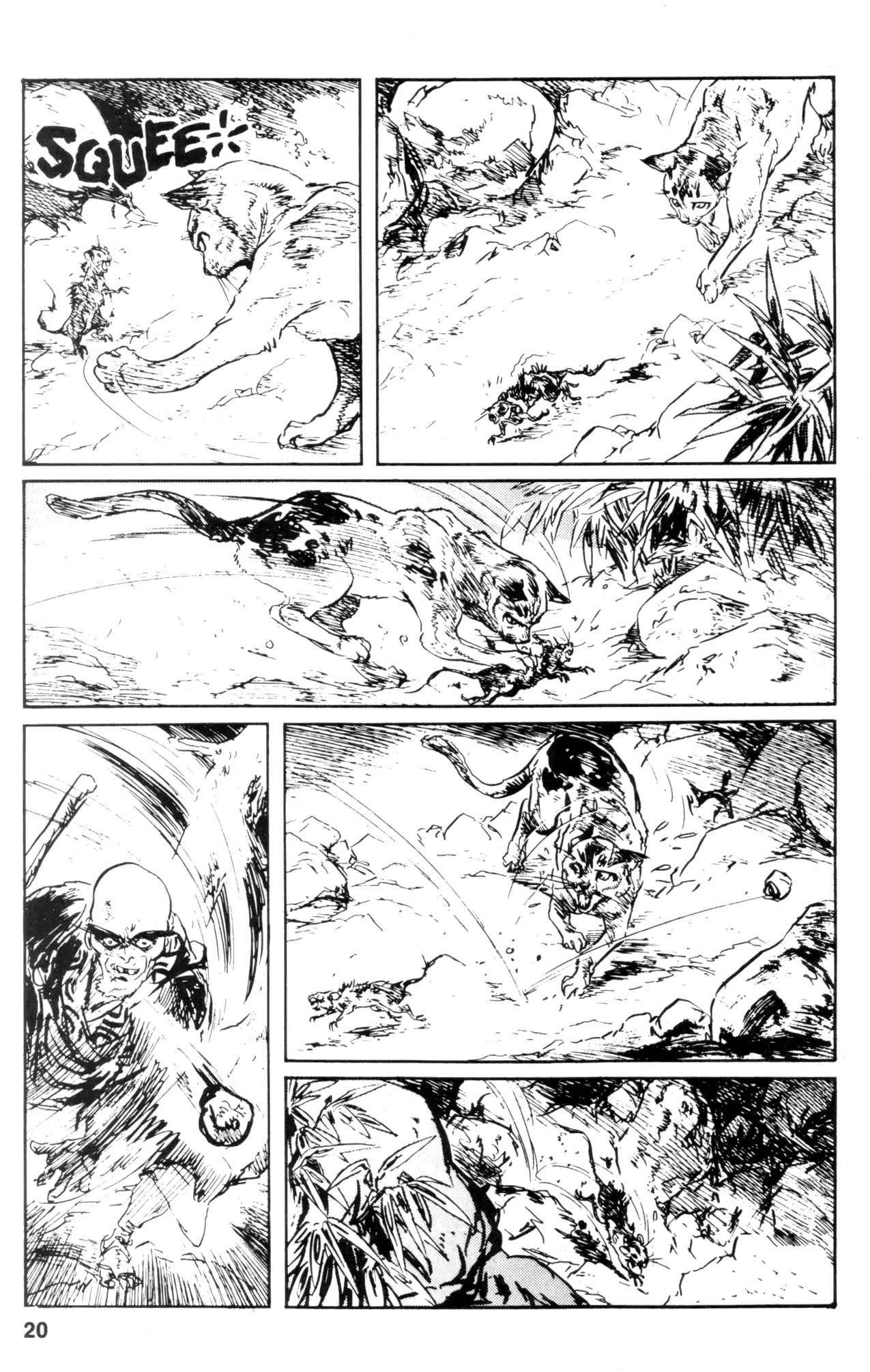 Kamui Gaiden Chapter 23 page 22 - Chapter 23: The Sword Wind: Chapter 4: The Shadow of Death (Part 1)