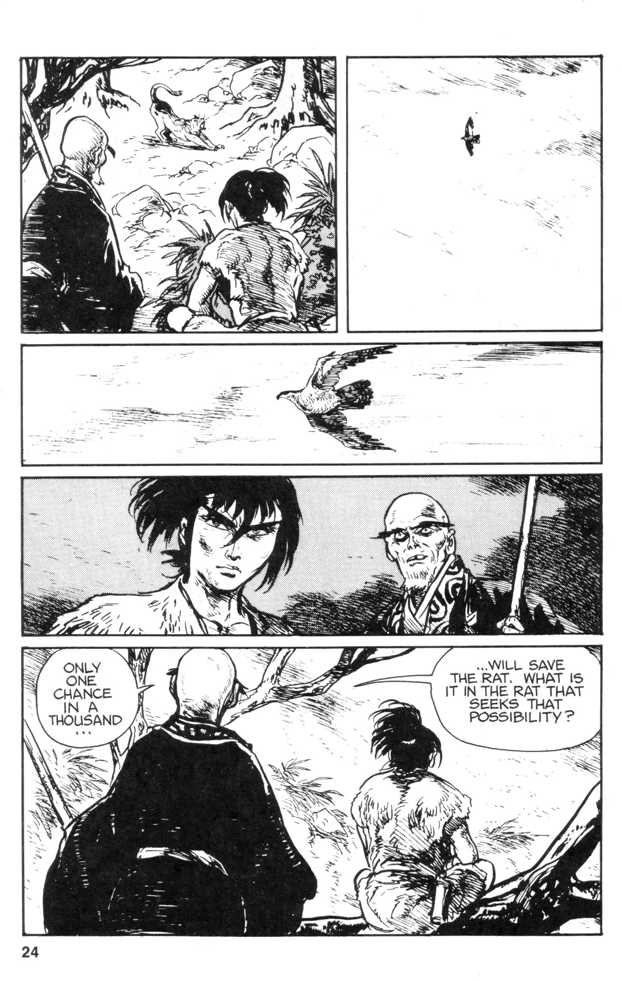 Kamui Gaiden Chapter 23 page 26 - Chapter 23: The Sword Wind: Chapter 4: The Shadow of Death (Part 1)