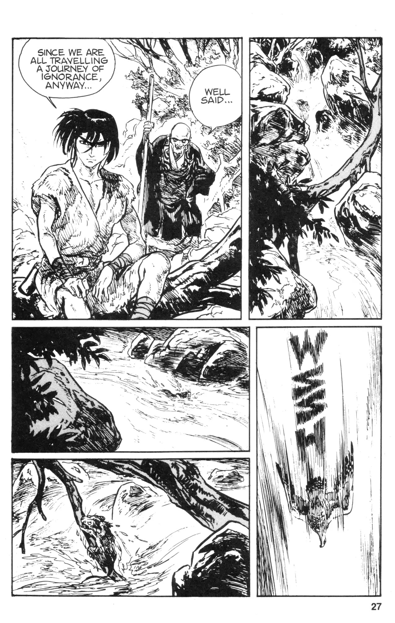 Kamui Gaiden Chapter 23 page 29 - Chapter 23: The Sword Wind: Chapter 4: The Shadow of Death (Part 1)