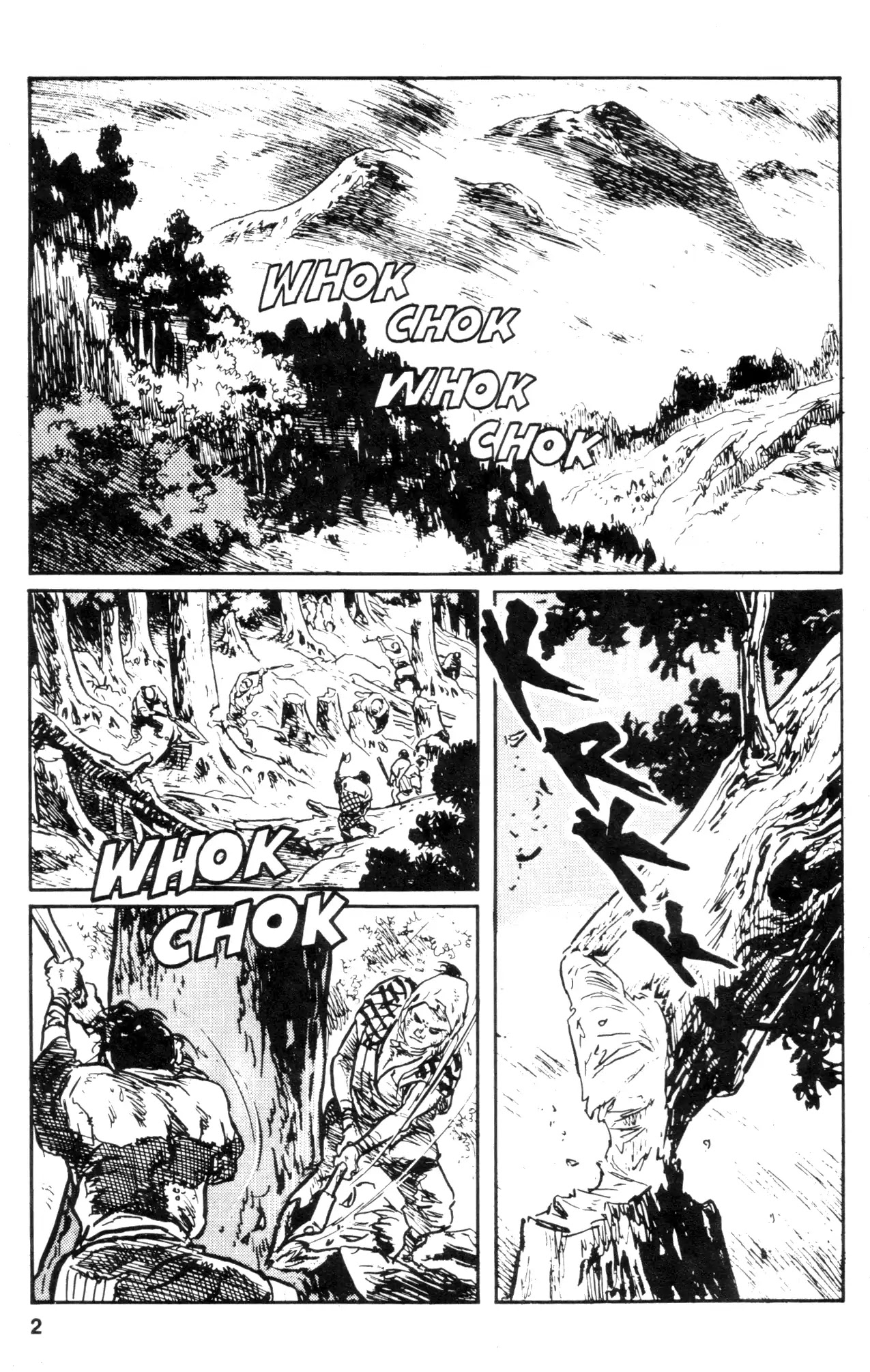 Kamui Gaiden Chapter 23 page 4 - Chapter 23: The Sword Wind: Chapter 4: The Shadow of Death (Part 1)