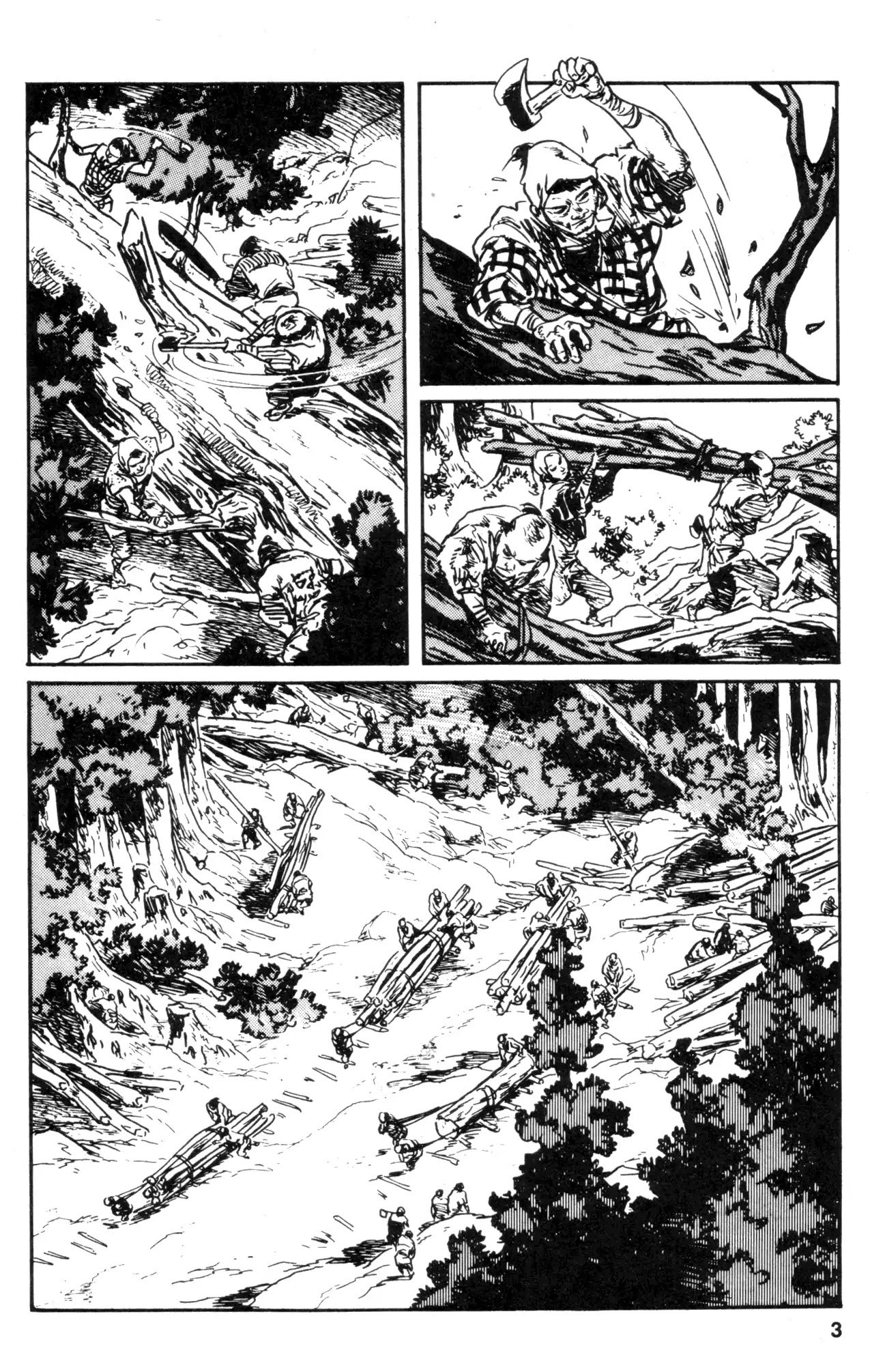Kamui Gaiden Chapter 23 page 5 - Chapter 23: The Sword Wind: Chapter 4: The Shadow of Death (Part 1)