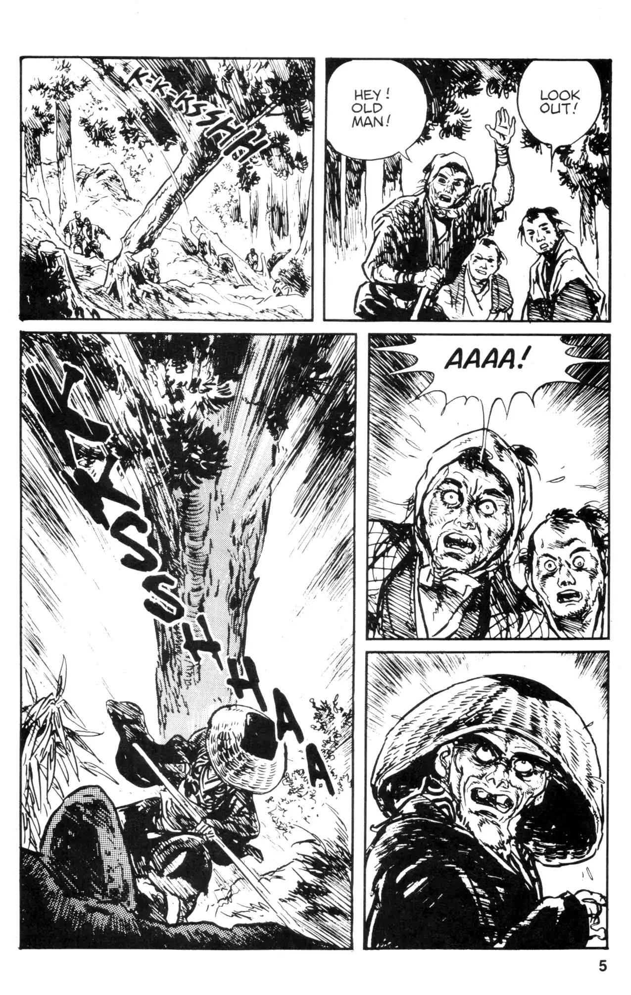Kamui Gaiden Chapter 23 page 7 - Chapter 23: The Sword Wind: Chapter 4: The Shadow of Death (Part 1)
