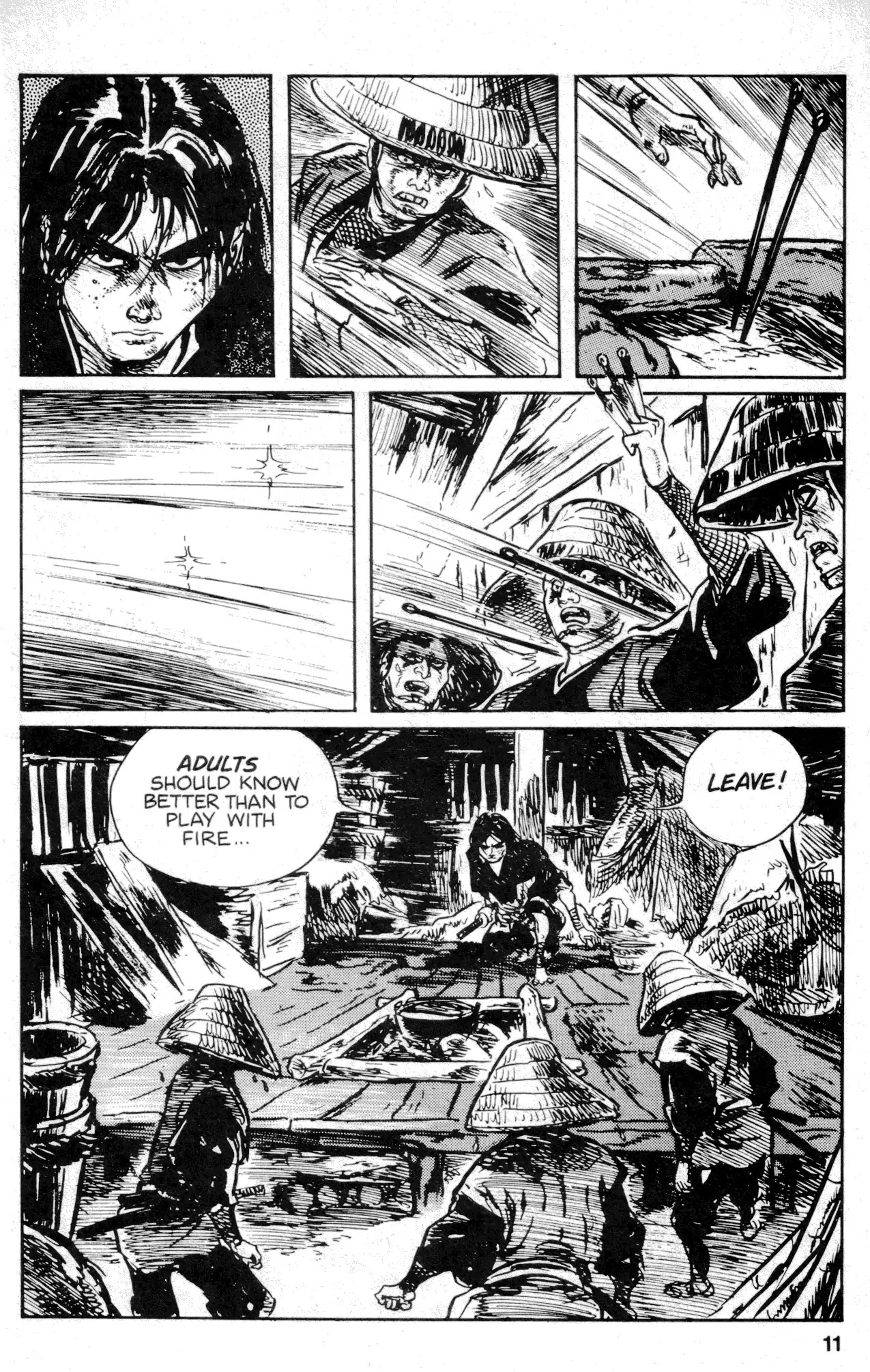 Kamui Gaiden Chapter 24 page 13 - Chapter 24: The Sword Wind: Chapter 4: The Shadow of Death (Part 2)