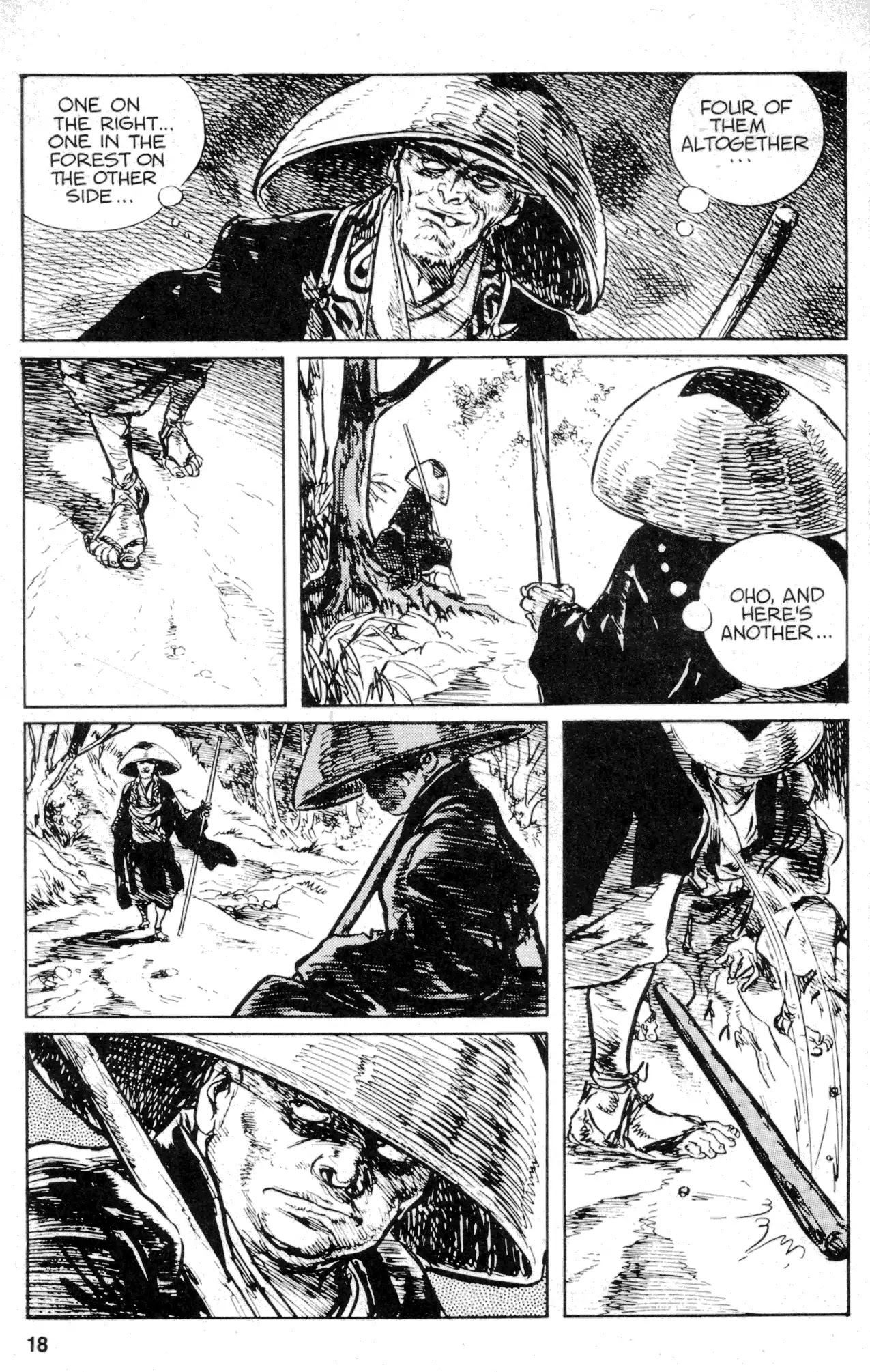 Kamui Gaiden Chapter 24 page 20 - Chapter 24: The Sword Wind: Chapter 4: The Shadow of Death (Part 2)