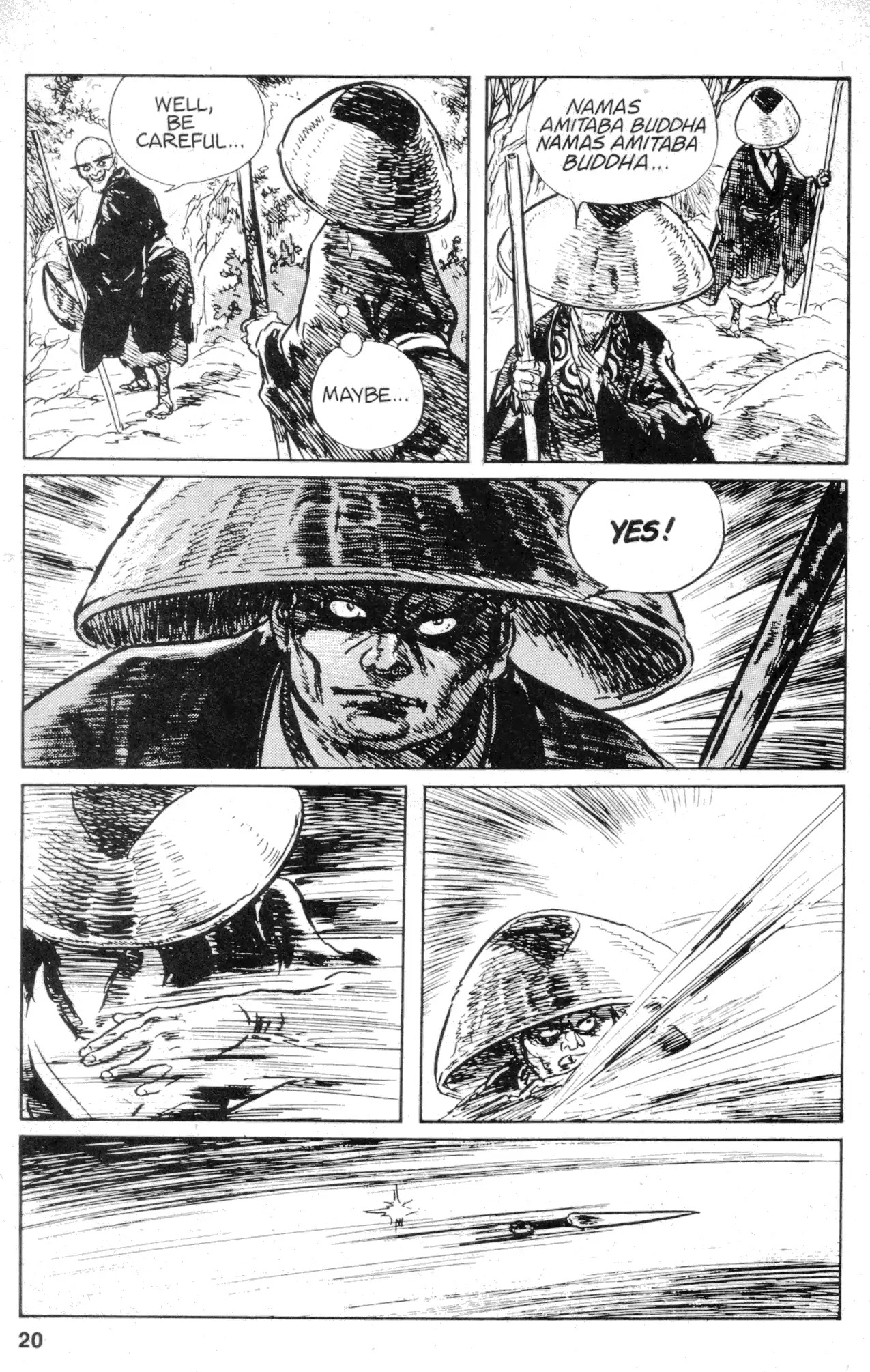 Kamui Gaiden Chapter 24 page 22 - Chapter 24: The Sword Wind: Chapter 4: The Shadow of Death (Part 2)