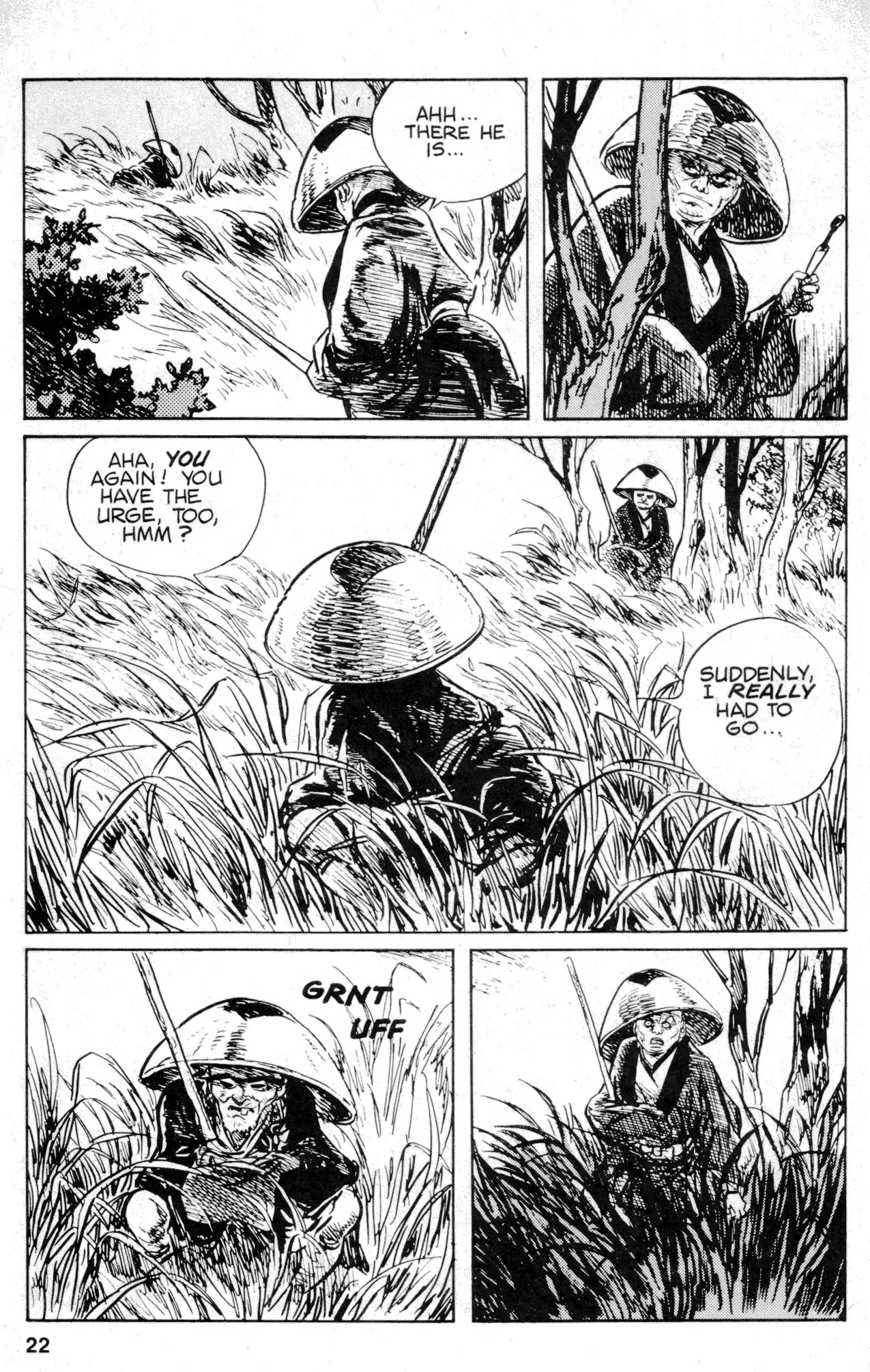 Kamui Gaiden Chapter 24 page 24 - Chapter 24: The Sword Wind: Chapter 4: The Shadow of Death (Part 2)