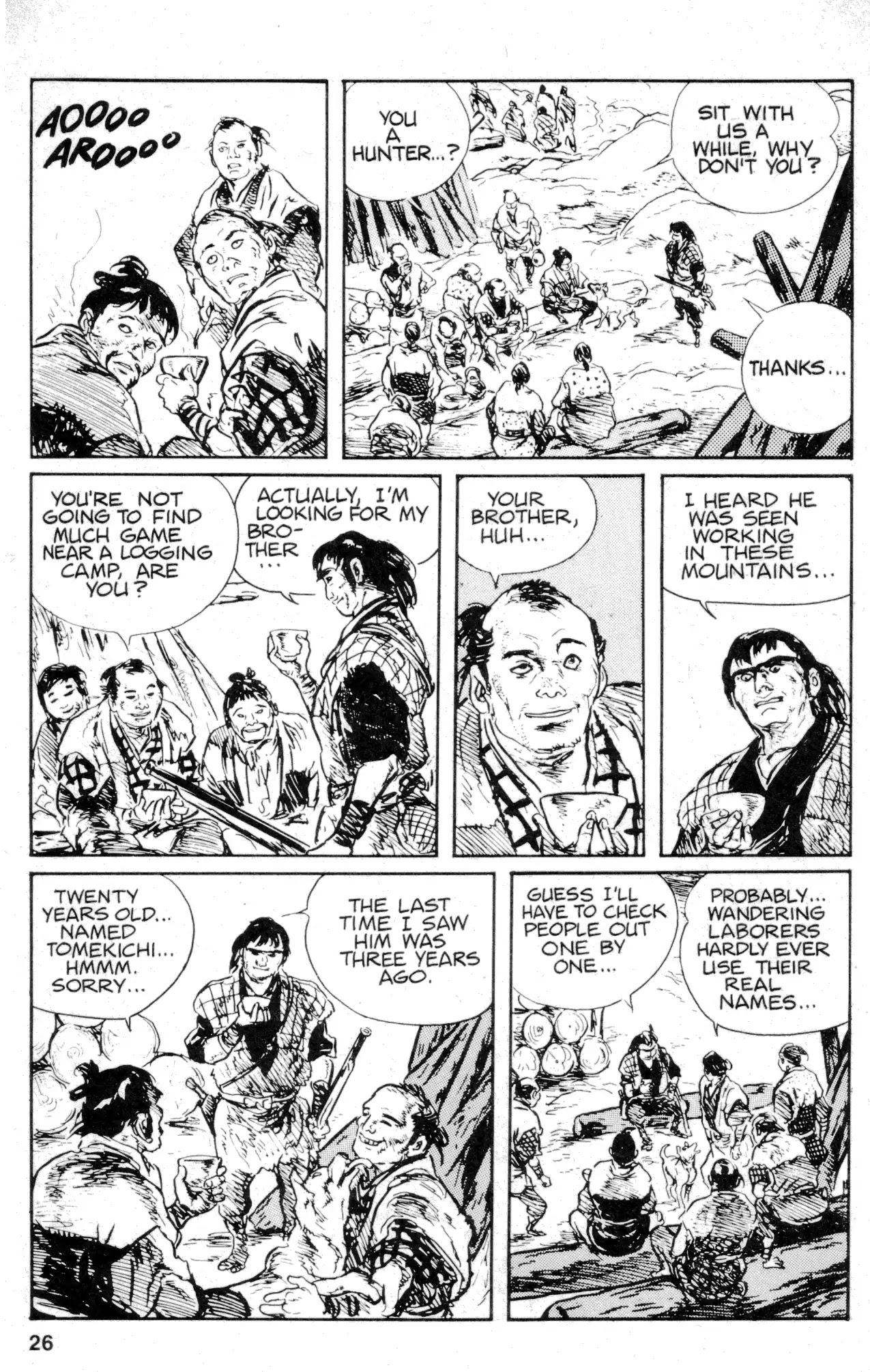 Kamui Gaiden Chapter 24 page 28 - Chapter 24: The Sword Wind: Chapter 4: The Shadow of Death (Part 2)