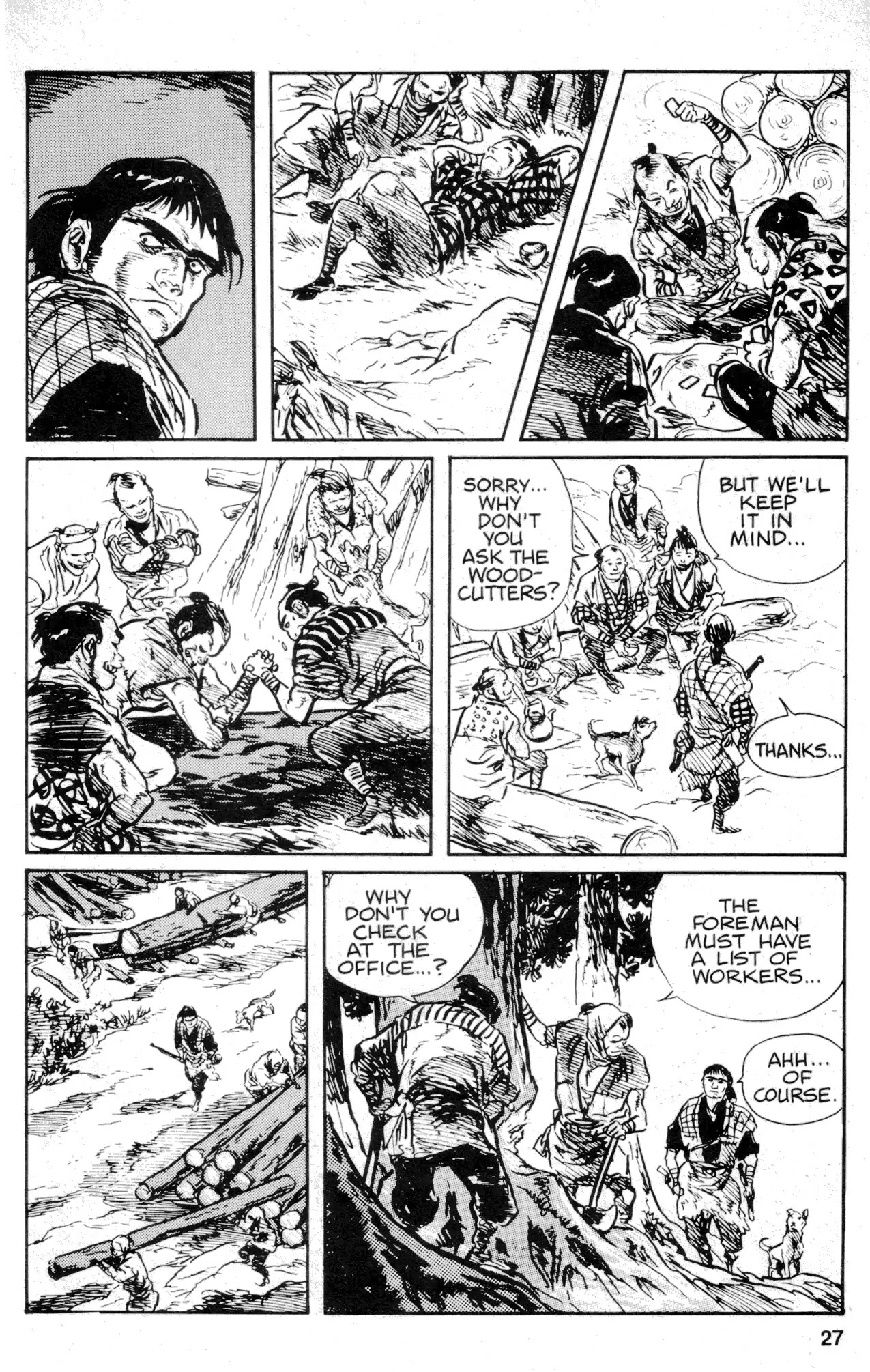 Kamui Gaiden Chapter 24 page 29 - Chapter 24: The Sword Wind: Chapter 4: The Shadow of Death (Part 2)