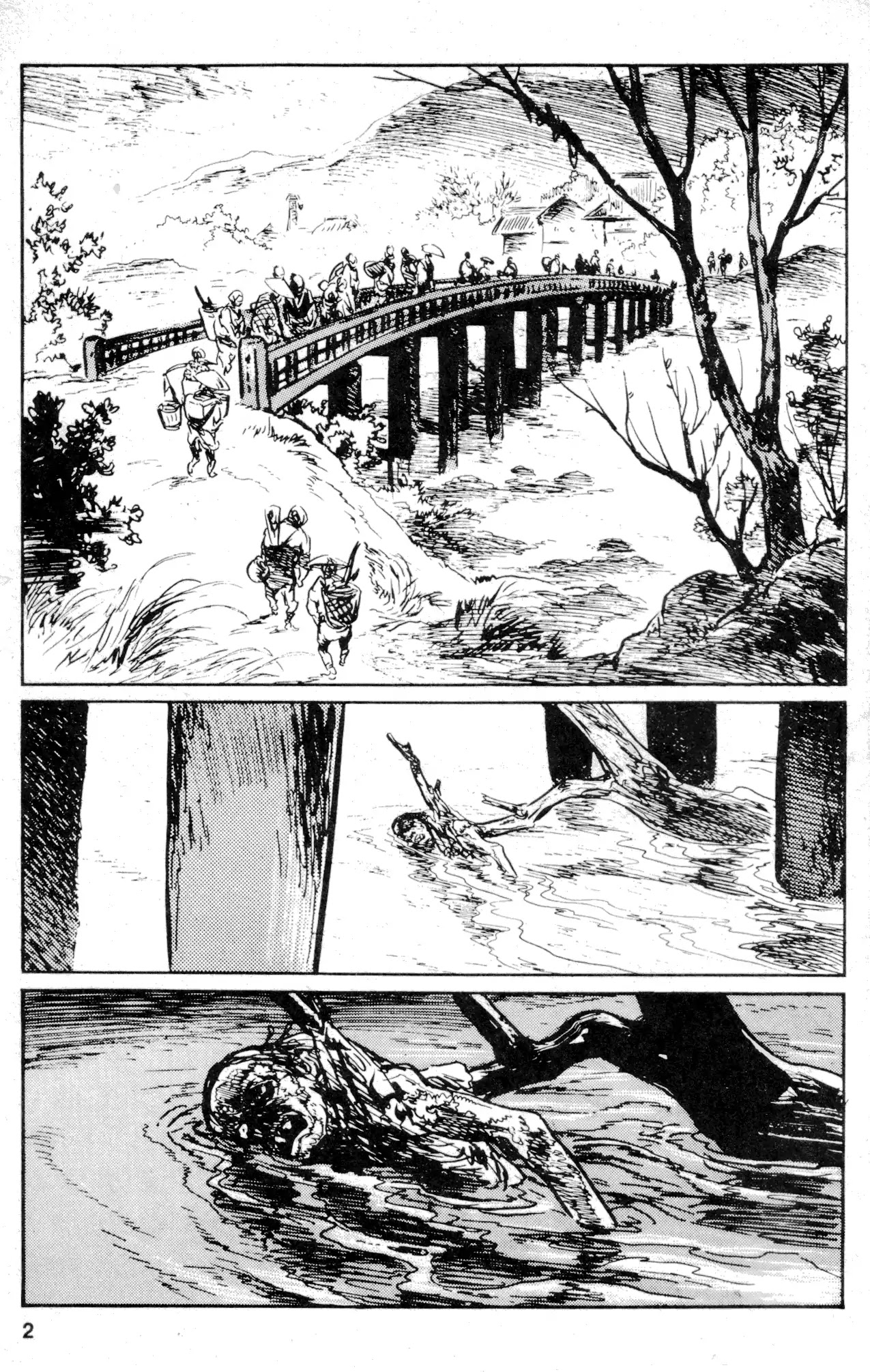 Kamui Gaiden Chapter 24 page 4 - Chapter 24: The Sword Wind: Chapter 4: The Shadow of Death (Part 2)