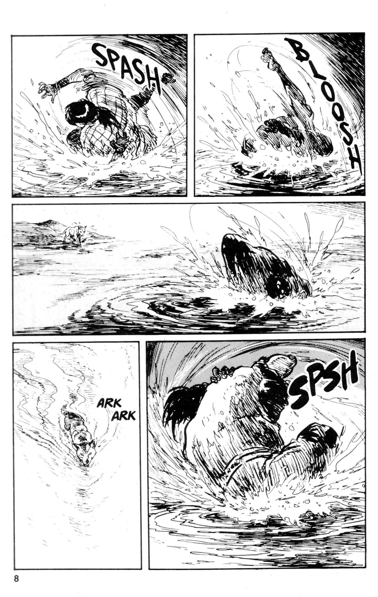 Kamui Gaiden Chapter 25 page 10 - Chapter 25: The Sword Wind: Chapter 4: The Shadow of Death (Part 3)