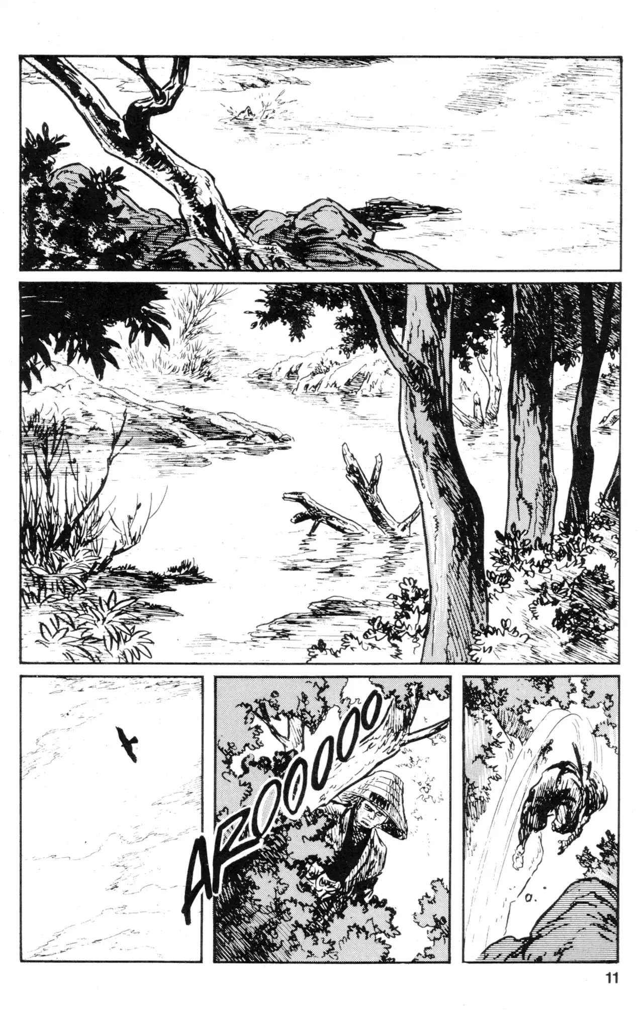 Kamui Gaiden Chapter 25 page 13 - Chapter 25: The Sword Wind: Chapter 4: The Shadow of Death (Part 3)