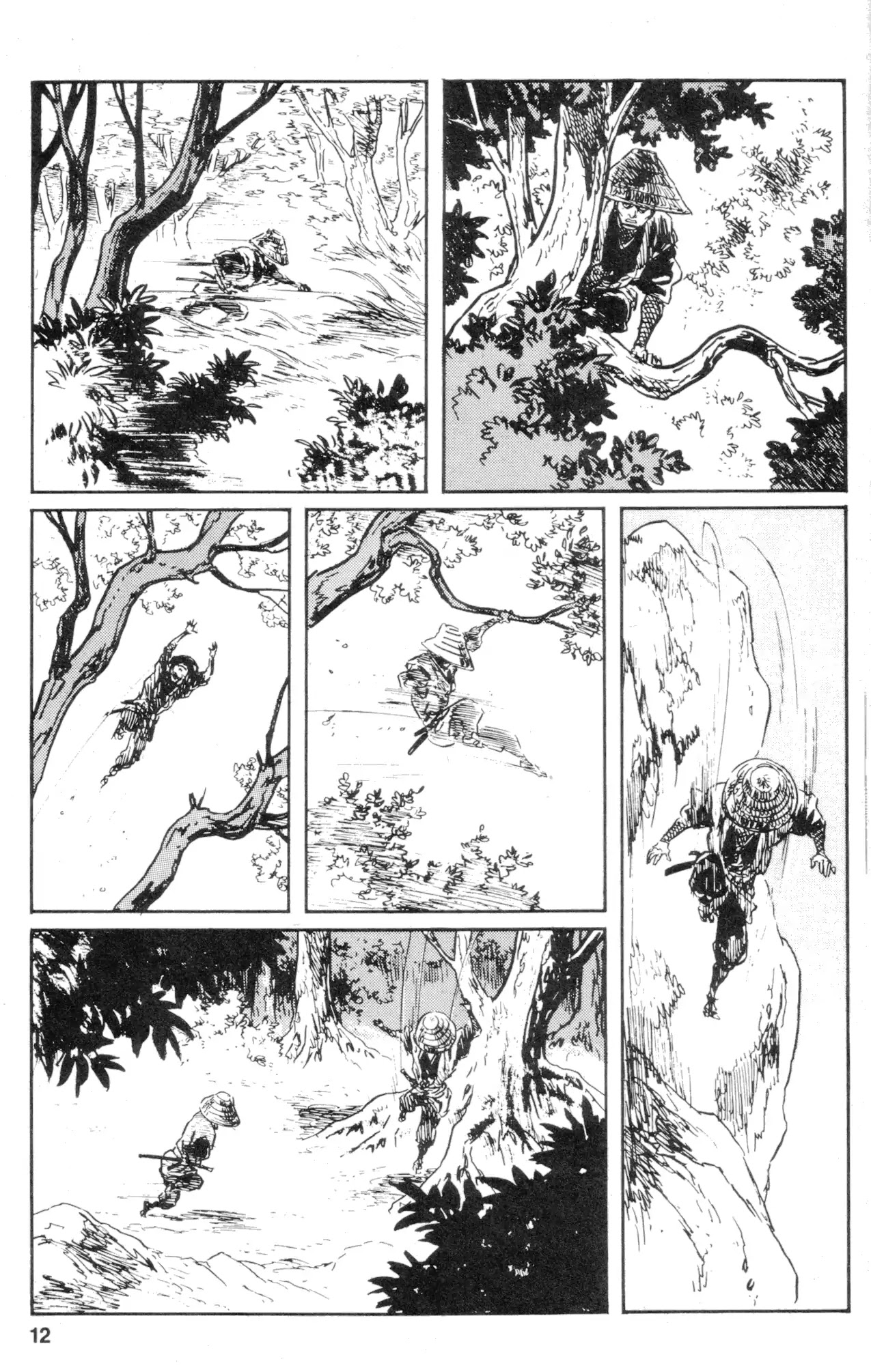 Kamui Gaiden Chapter 25 page 14 - Chapter 25: The Sword Wind: Chapter 4: The Shadow of Death (Part 3)