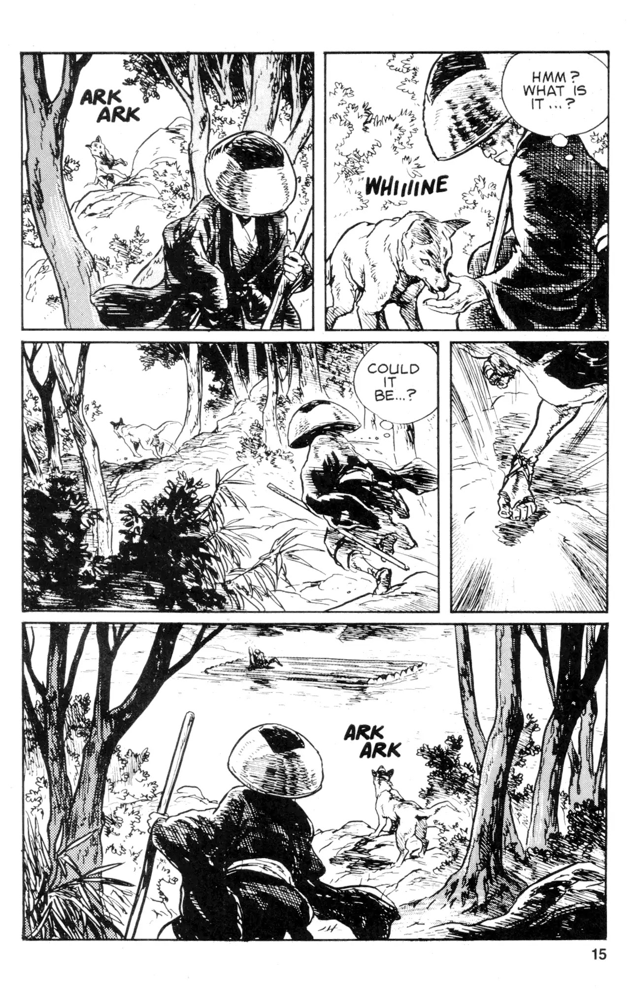Kamui Gaiden Chapter 25 page 17 - Chapter 25: The Sword Wind: Chapter 4: The Shadow of Death (Part 3)