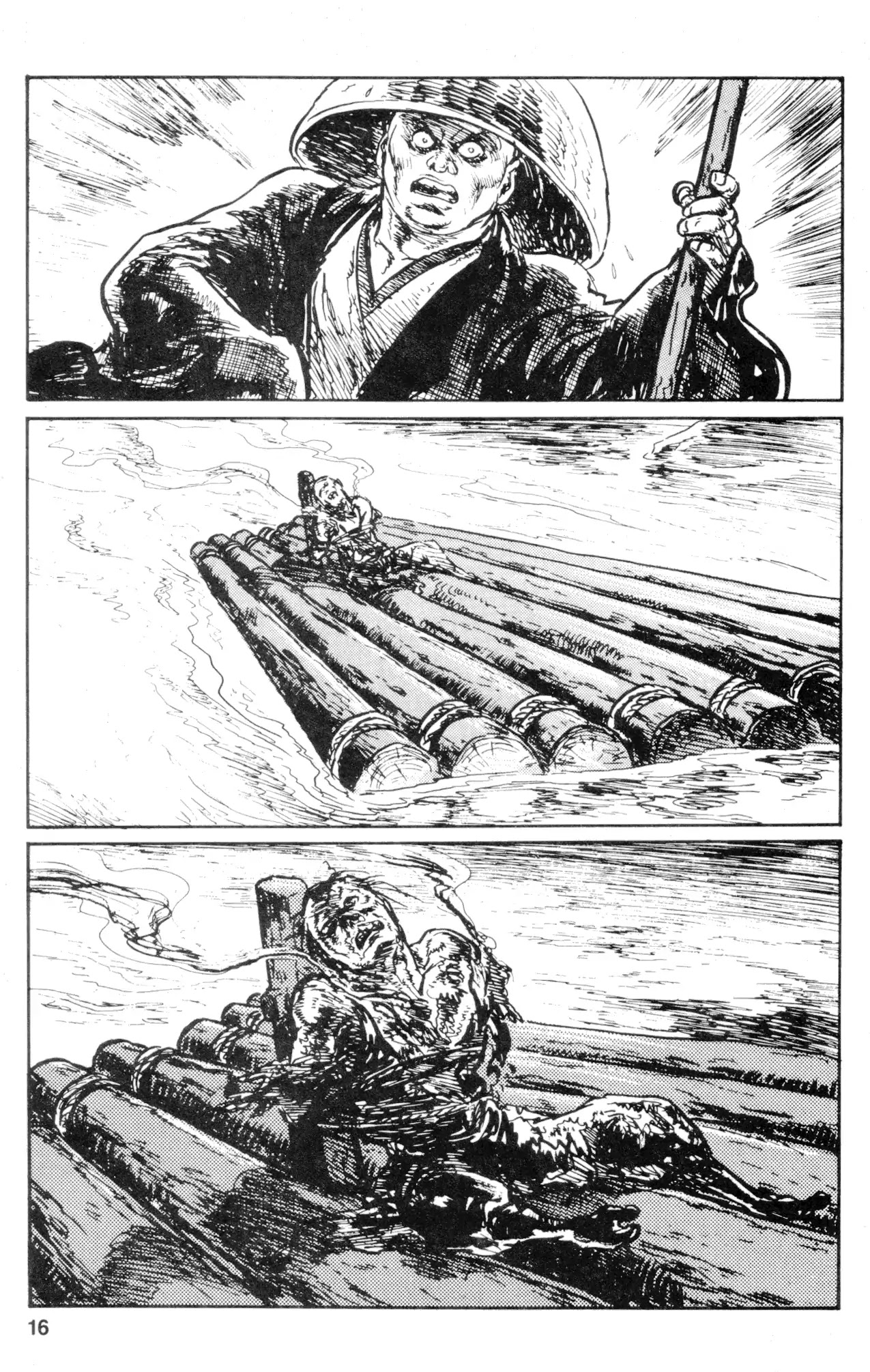 Kamui Gaiden Chapter 25 page 18 - Chapter 25: The Sword Wind: Chapter 4: The Shadow of Death (Part 3)