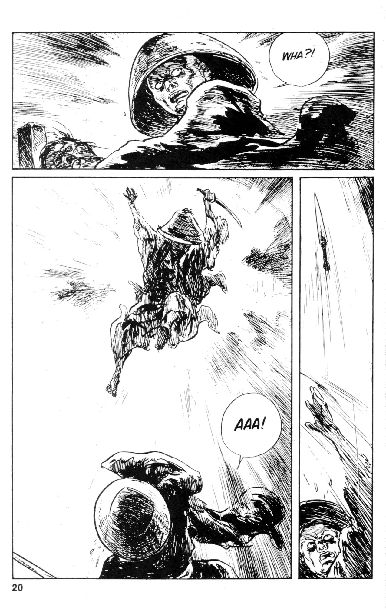 Kamui Gaiden Chapter 25 page 22 - Chapter 25: The Sword Wind: Chapter 4: The Shadow of Death (Part 3)