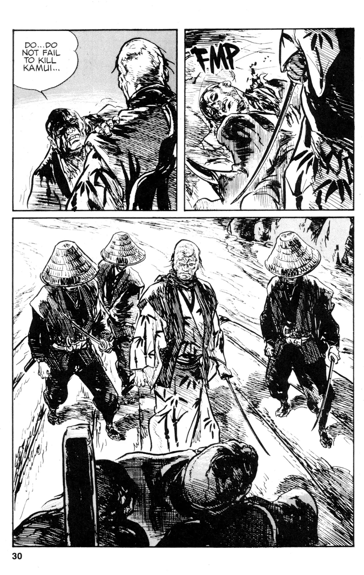 Kamui Gaiden Chapter 25 page 32 - Chapter 25: The Sword Wind: Chapter 4: The Shadow of Death (Part 3)