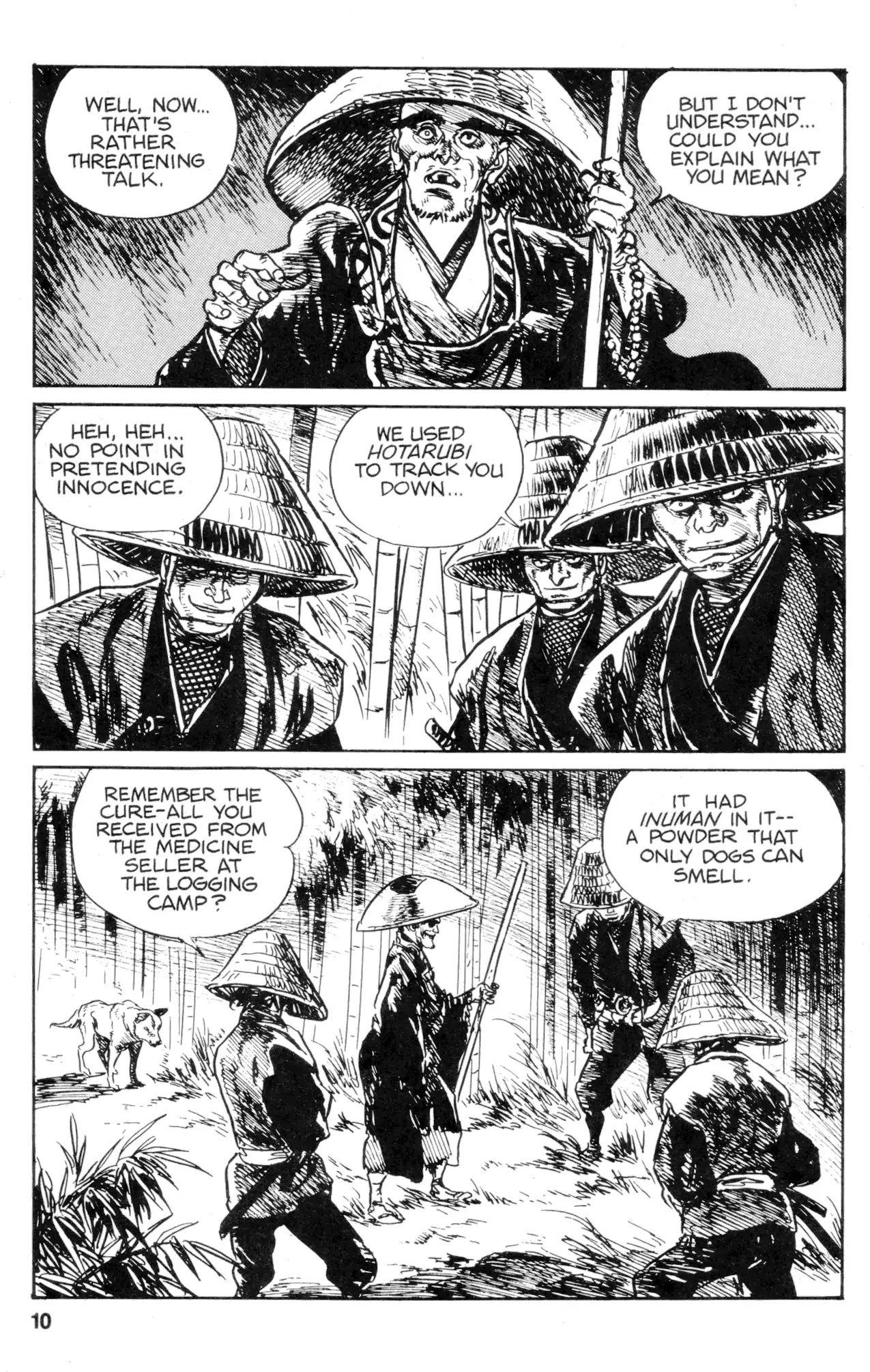 Kamui Gaiden Chapter 26 page 12 - Chapter 26: The Sword Wind: Chapter 4: The Shadow of Death (Part 4)
