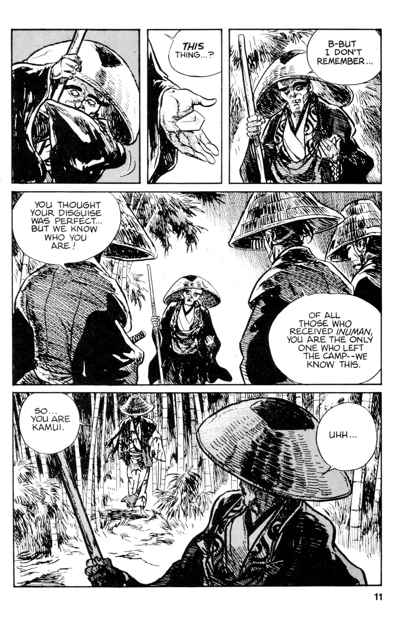 Kamui Gaiden Chapter 26 page 13 - Chapter 26: The Sword Wind: Chapter 4: The Shadow of Death (Part 4)