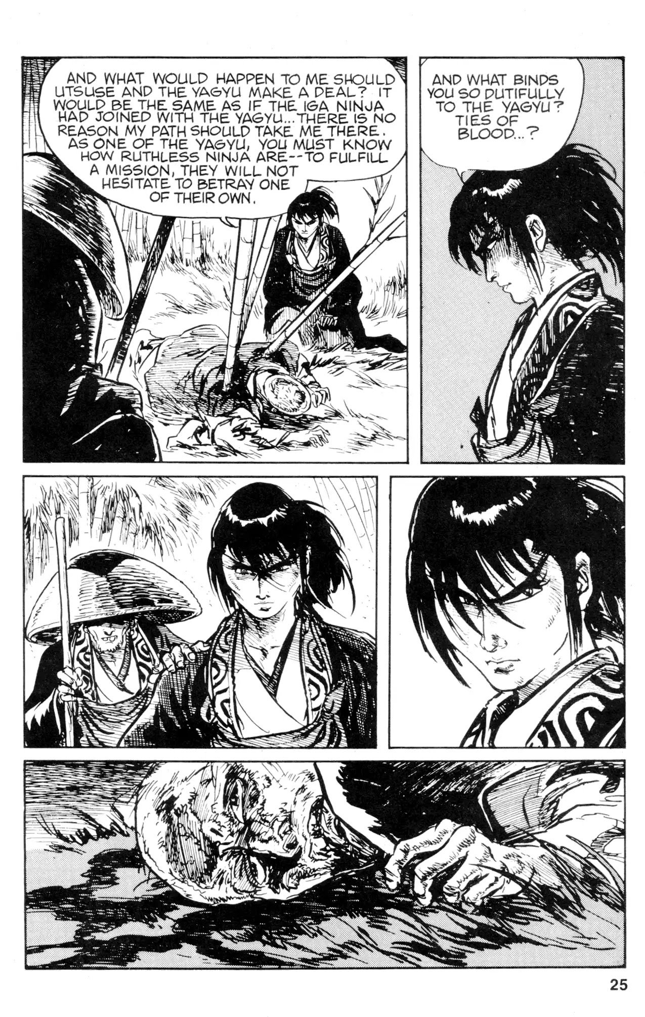 Kamui Gaiden Chapter 26 page 26 - Chapter 26: The Sword Wind: Chapter 4: The Shadow of Death (Part 4)