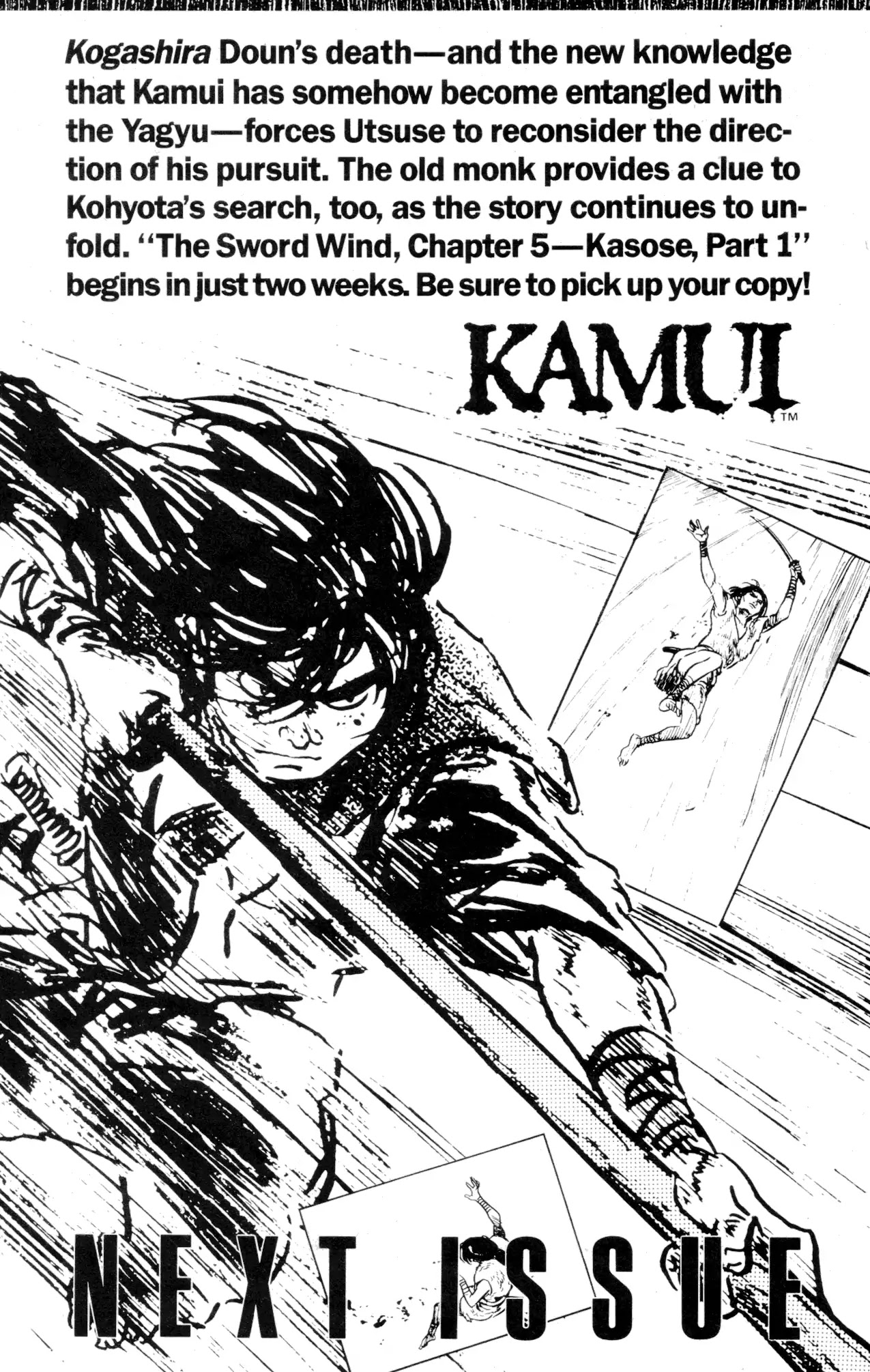 Kamui Gaiden Chapter 26 page 32 - Chapter 26: The Sword Wind: Chapter 4: The Shadow of Death (Part 4)