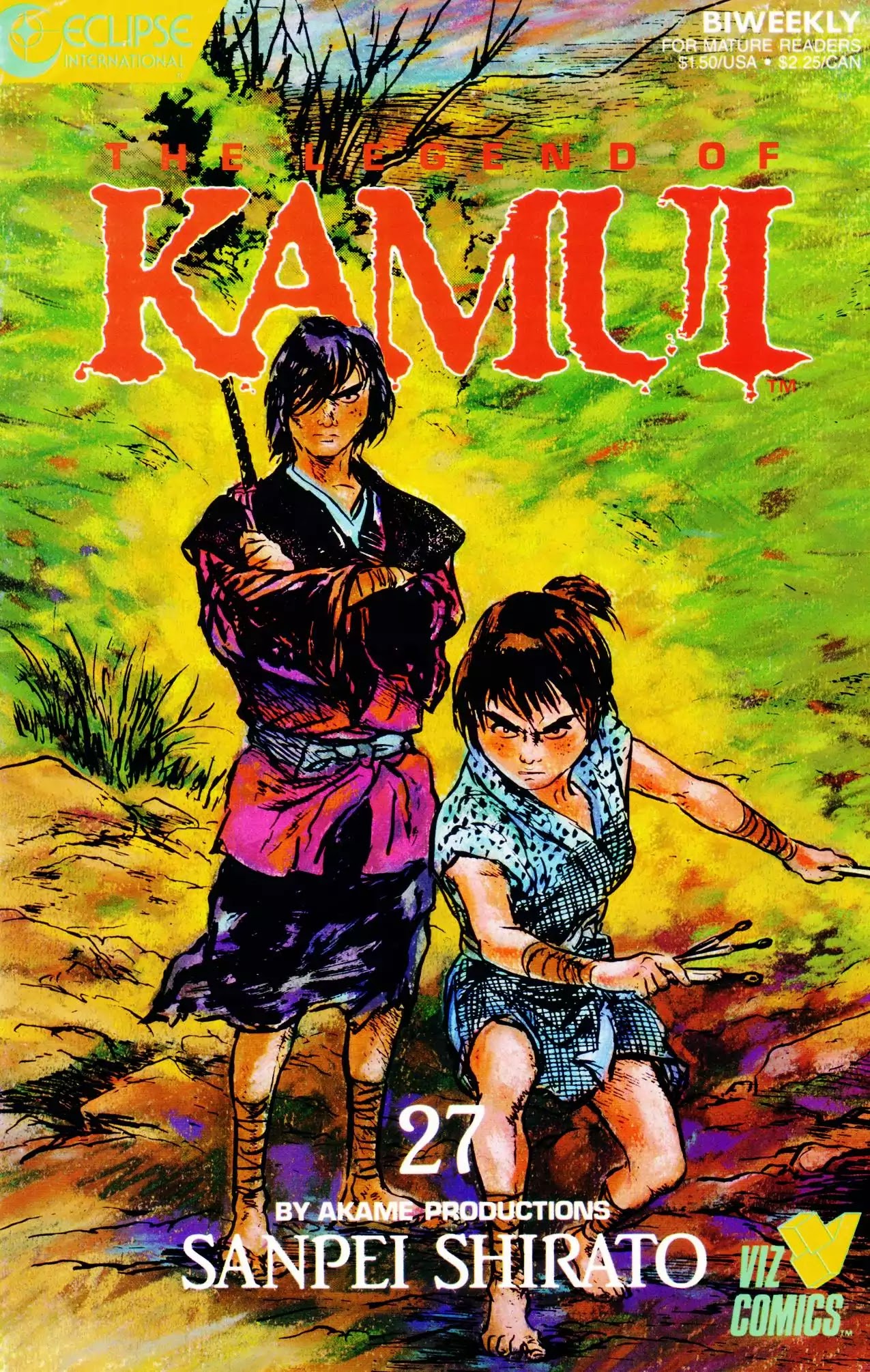 Kamui Gaiden Chapter 27 page 1 - Chapter 27: The Sword Wind: Chapter 5: Kasose (Part 1)