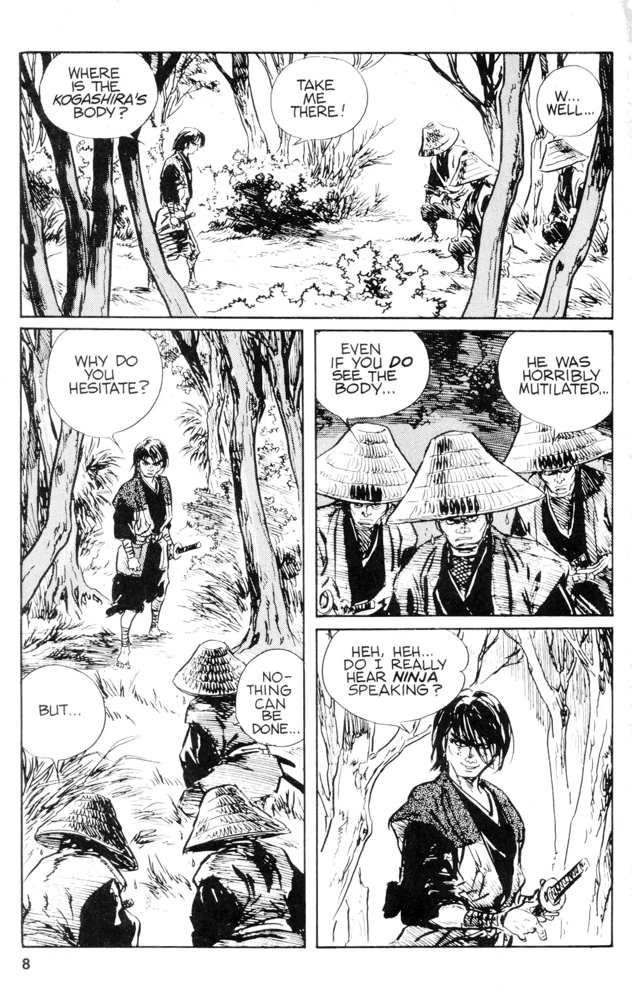 Kamui Gaiden Chapter 27 page 10 - Chapter 27: The Sword Wind: Chapter 5: Kasose (Part 1)