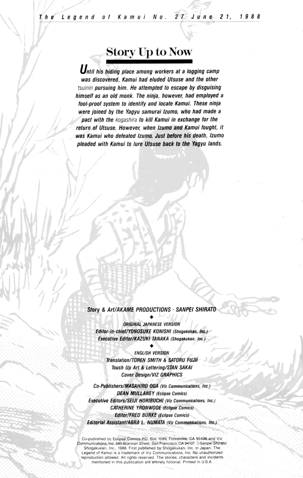 Kamui Gaiden Chapter 27 page 2 - Chapter 27: The Sword Wind: Chapter 5: Kasose (Part 1)