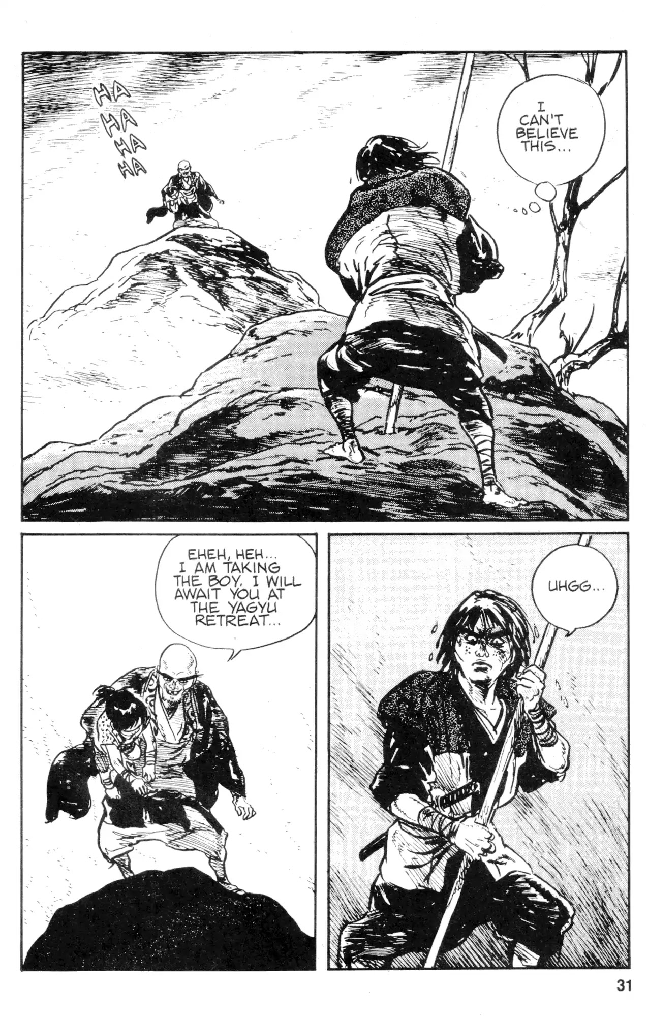 Kamui Gaiden Chapter 27 page 33 - Chapter 27: The Sword Wind: Chapter 5: Kasose (Part 1)