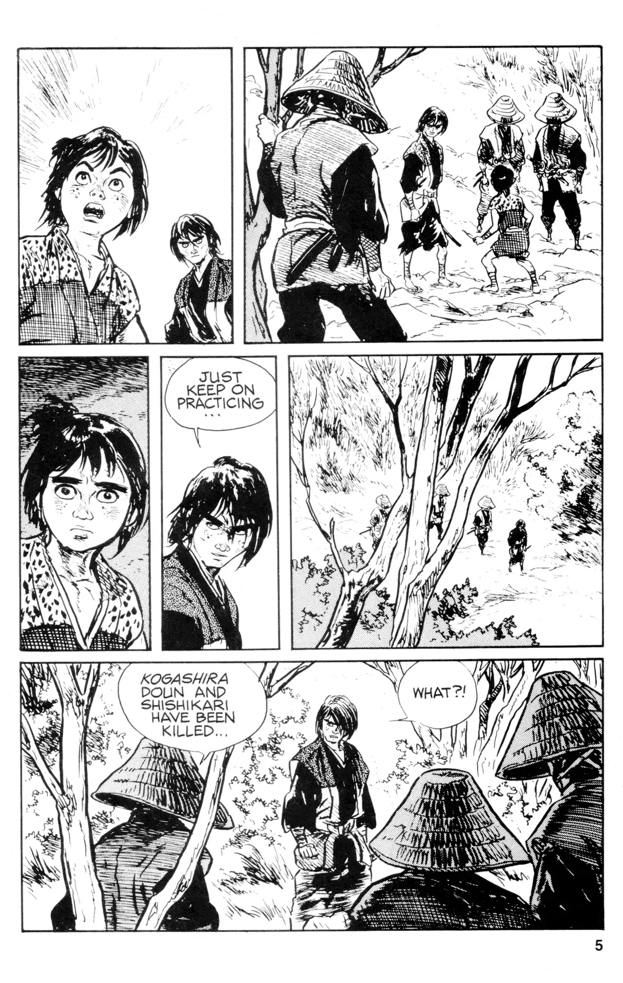 Kamui Gaiden Chapter 27 page 7 - Chapter 27: The Sword Wind: Chapter 5: Kasose (Part 1)