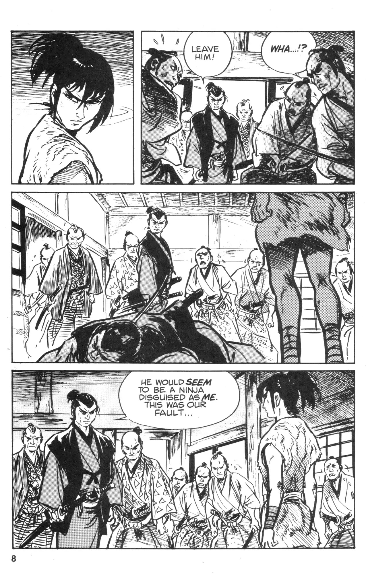 Kamui Gaiden Chapter 29 page 10 - Chapter 29: The Sword Wind: Chapter 5: Kasose (Part 3)