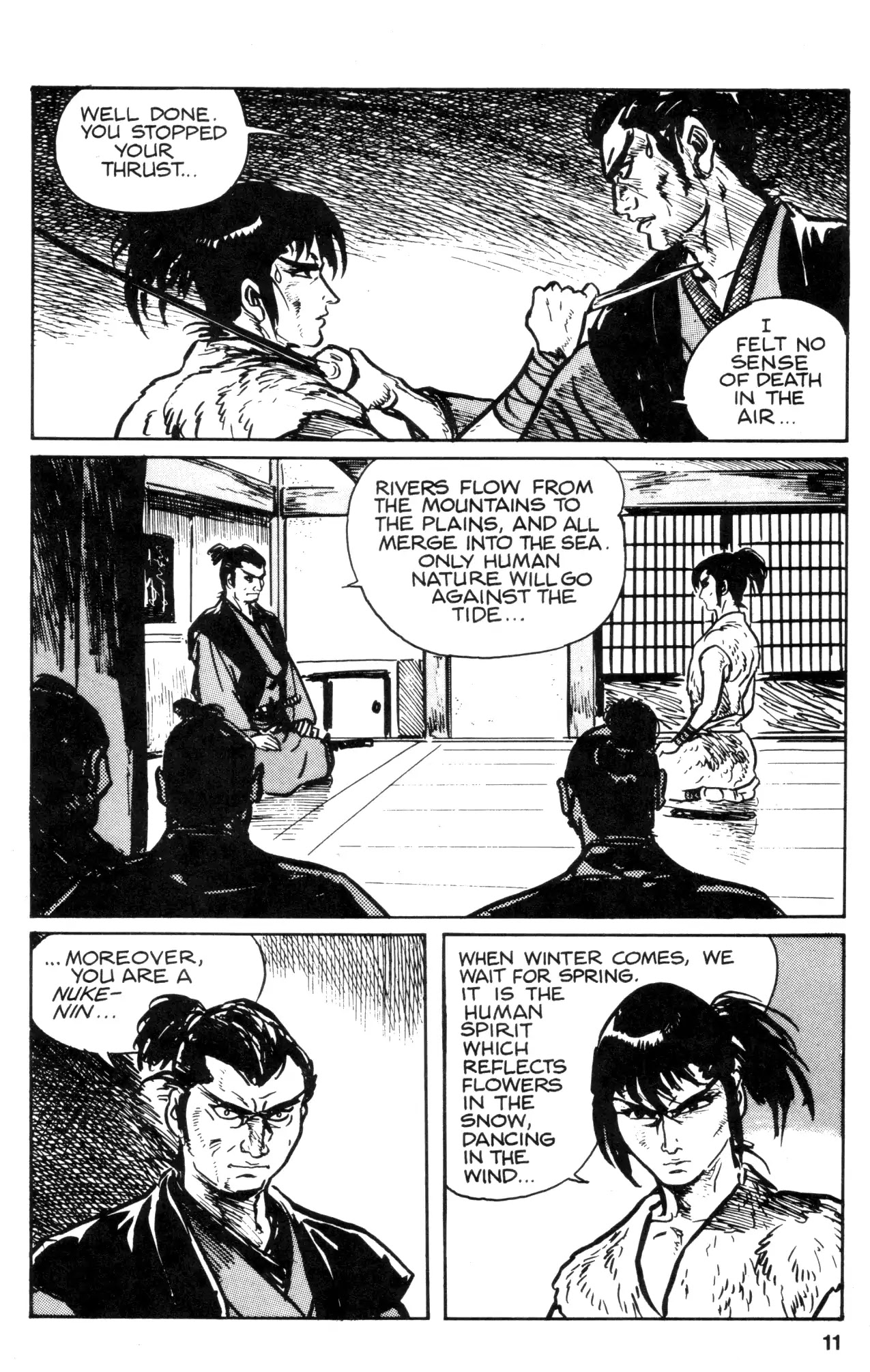 Kamui Gaiden Chapter 29 page 13 - Chapter 29: The Sword Wind: Chapter 5: Kasose (Part 3)