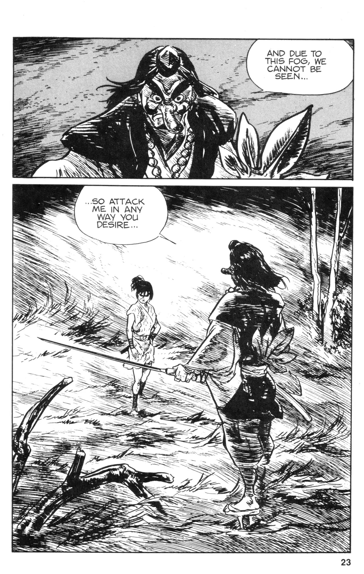 Kamui Gaiden Chapter 29 page 25 - Chapter 29: The Sword Wind: Chapter 5: Kasose (Part 3)