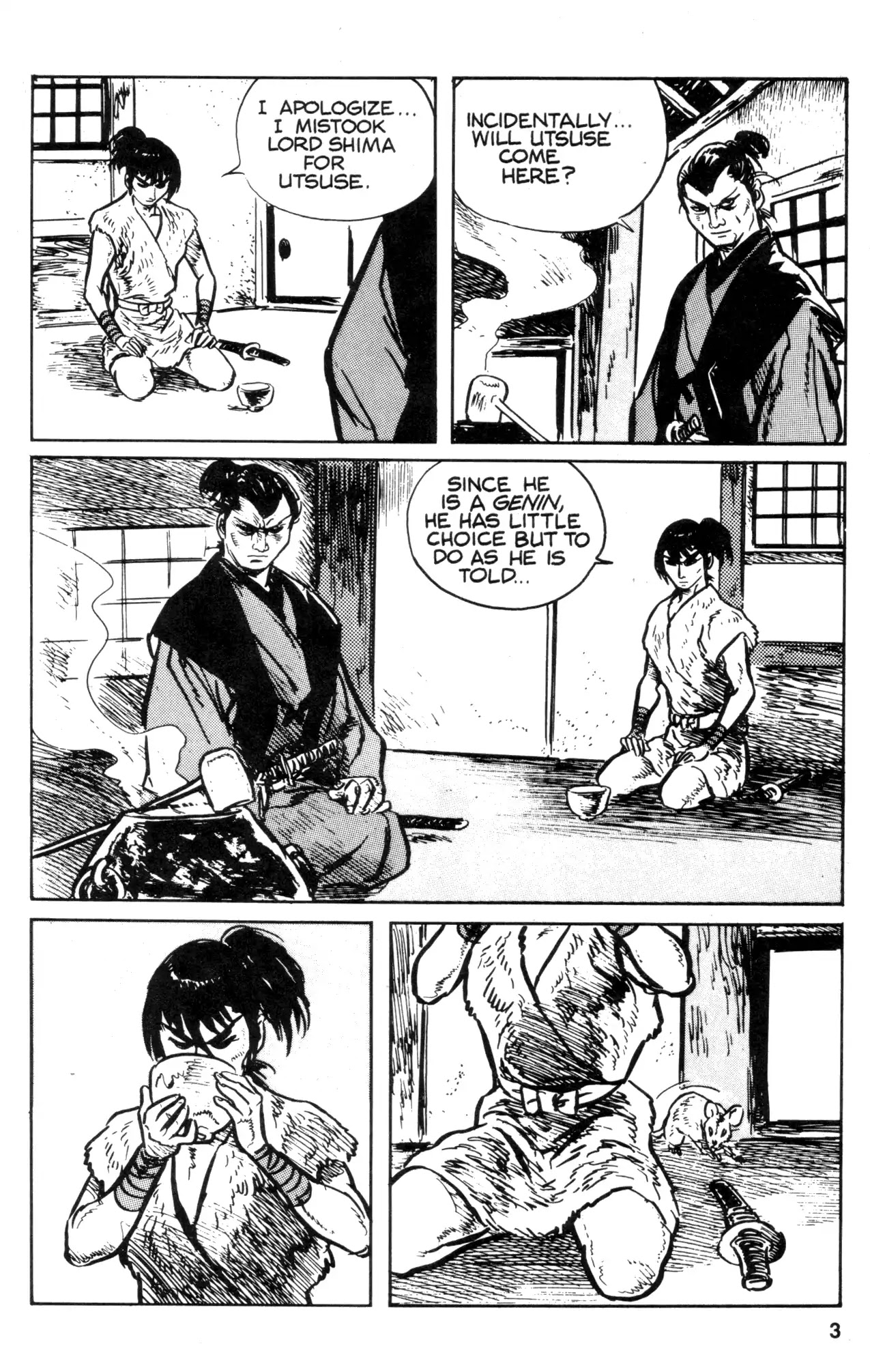 Kamui Gaiden Chapter 29 page 5 - Chapter 29: The Sword Wind: Chapter 5: Kasose (Part 3)
