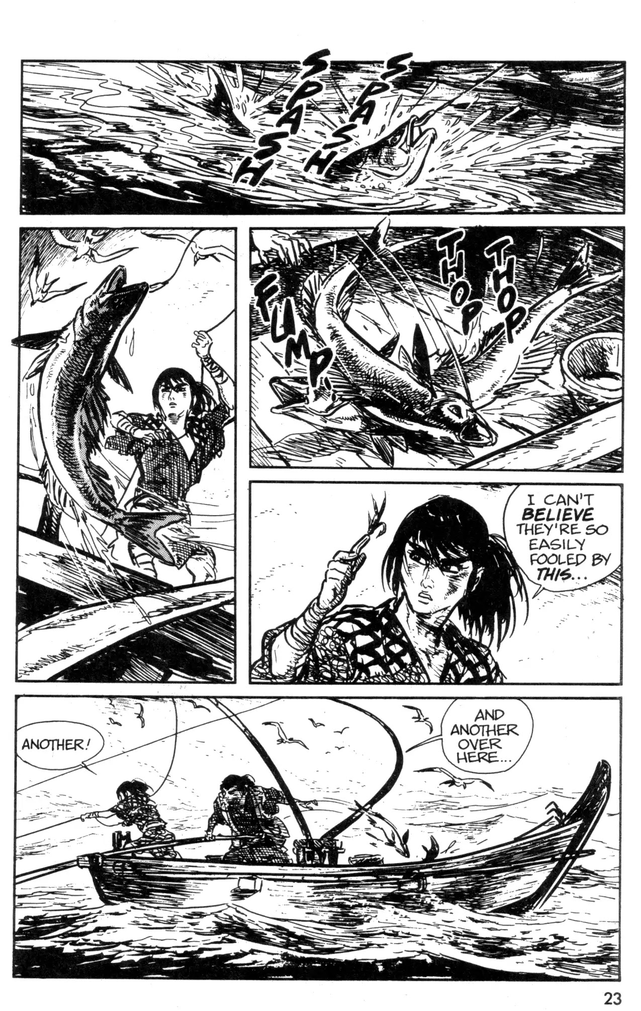 Kamui Gaiden Chapter 3 page 25 - Chapter 3: The Island of Sugaru: Chapter 2: Red Medusas (Part 1)