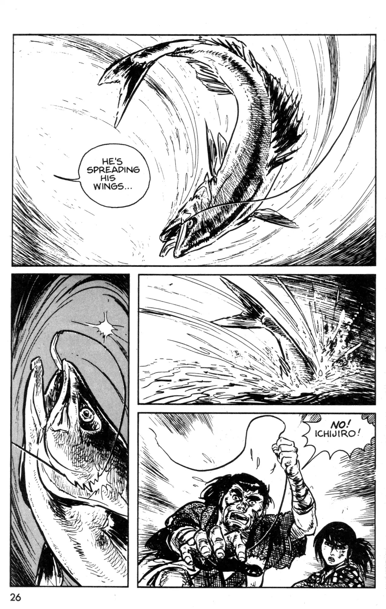Kamui Gaiden Chapter 3 page 28 - Chapter 3: The Island of Sugaru: Chapter 2: Red Medusas (Part 1)