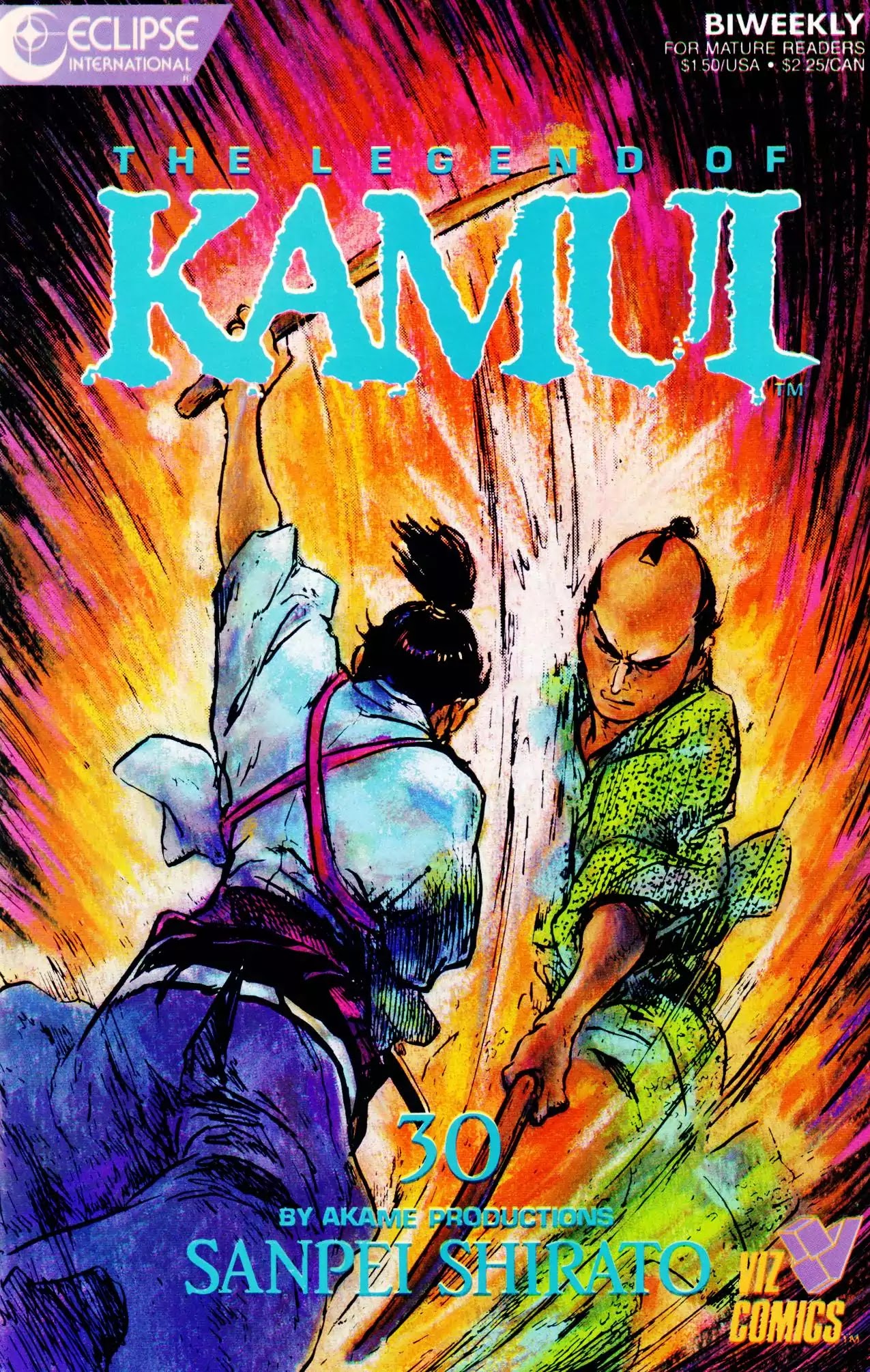 Kamui Gaiden Chapter 30 page 1 - Chapter 30: The Sword Wind: Chapter 6: Duel Before The Shogun (Part 1)