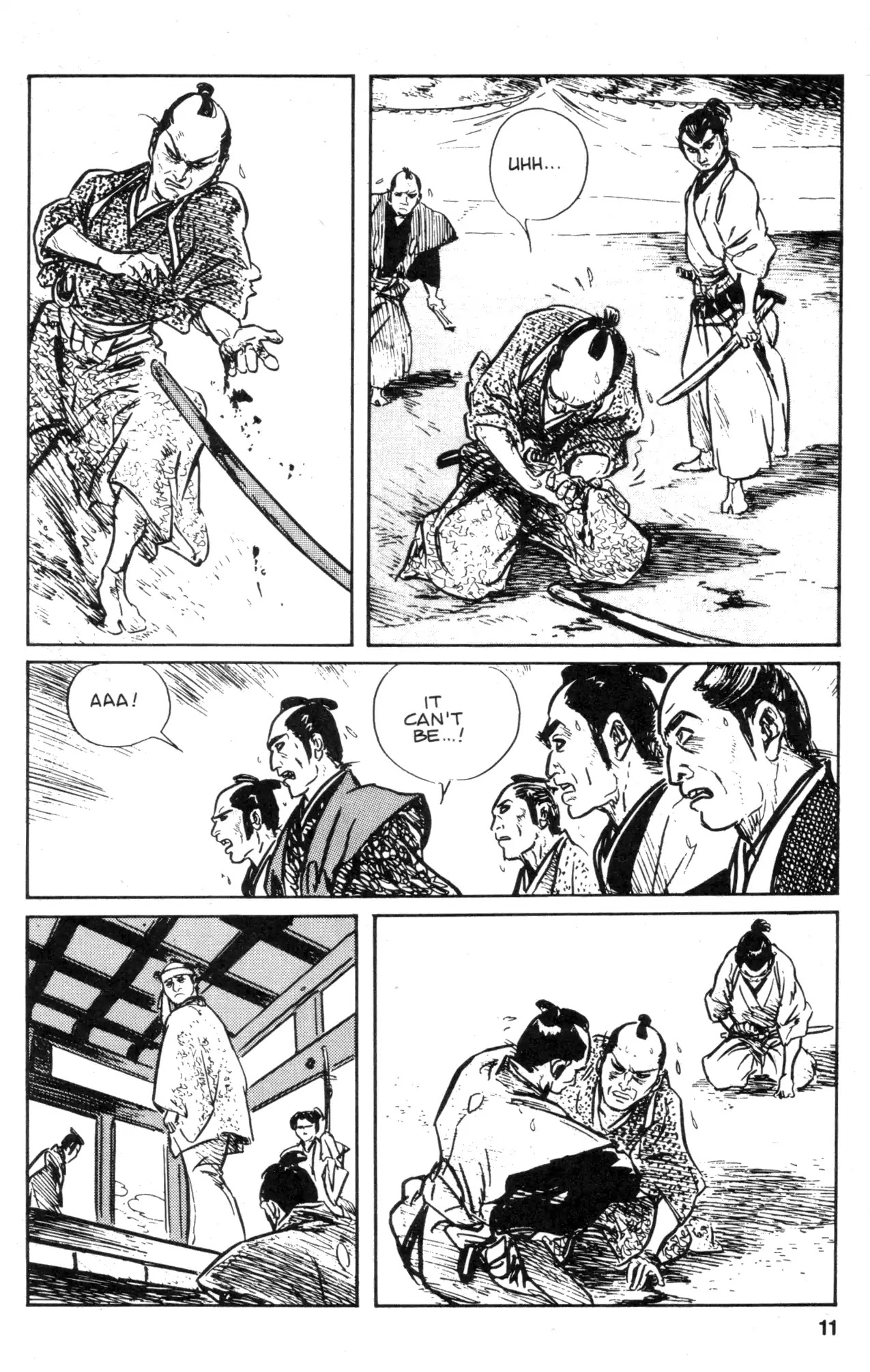 Kamui Gaiden Chapter 30 page 13 - Chapter 30: The Sword Wind: Chapter 6: Duel Before The Shogun (Part 1)