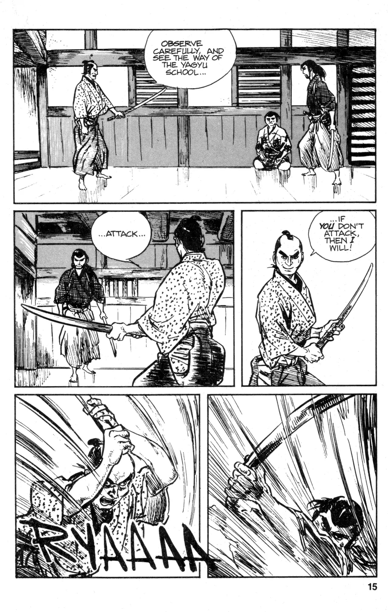 Kamui Gaiden Chapter 30 page 17 - Chapter 30: The Sword Wind: Chapter 6: Duel Before The Shogun (Part 1)