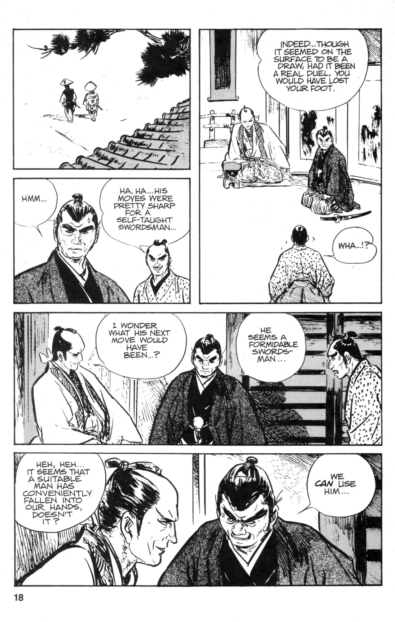 Kamui Gaiden Chapter 30 page 20 - Chapter 30: The Sword Wind: Chapter 6: Duel Before The Shogun (Part 1)