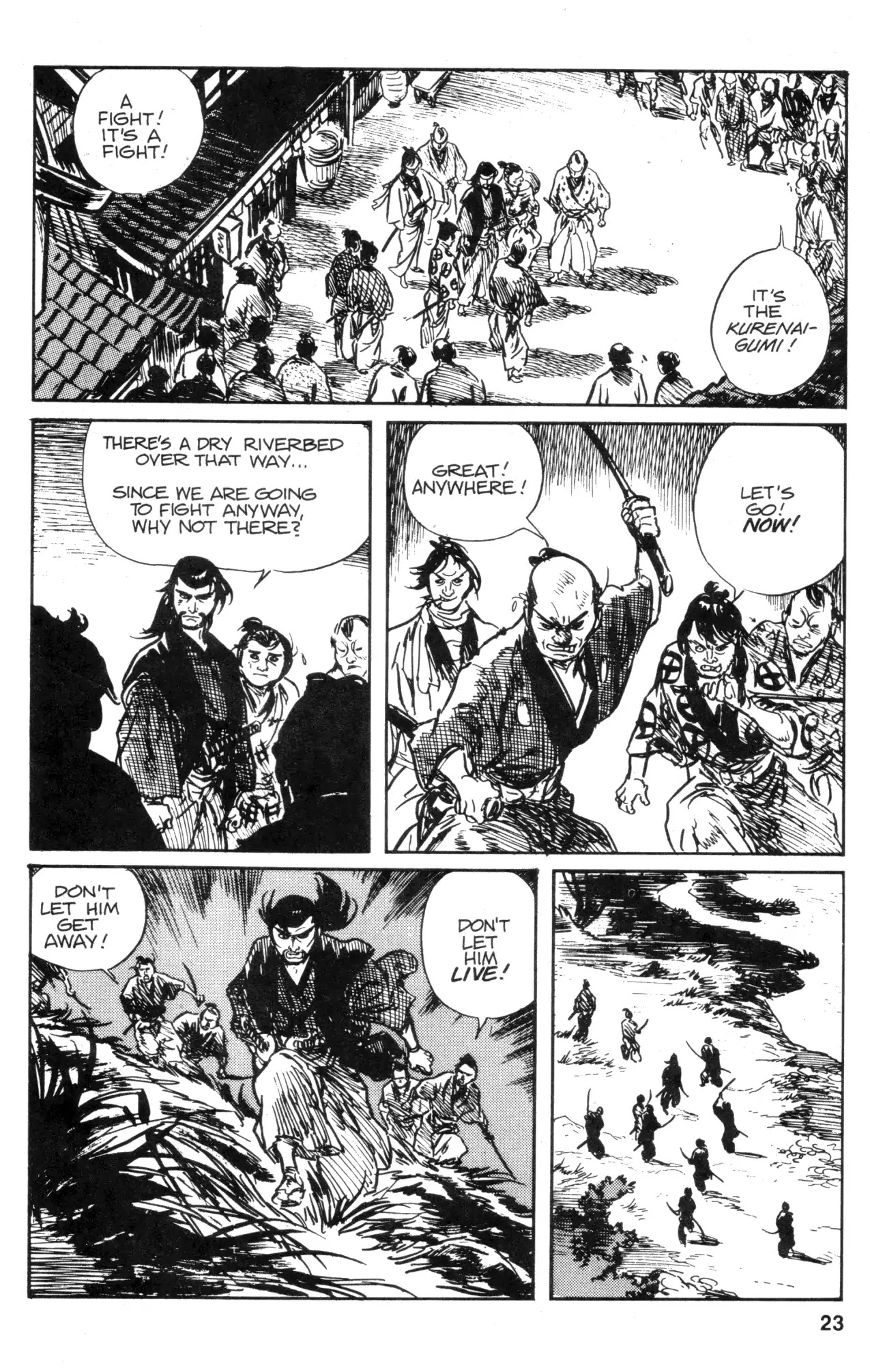 Kamui Gaiden Chapter 30 page 25 - Chapter 30: The Sword Wind: Chapter 6: Duel Before The Shogun (Part 1)