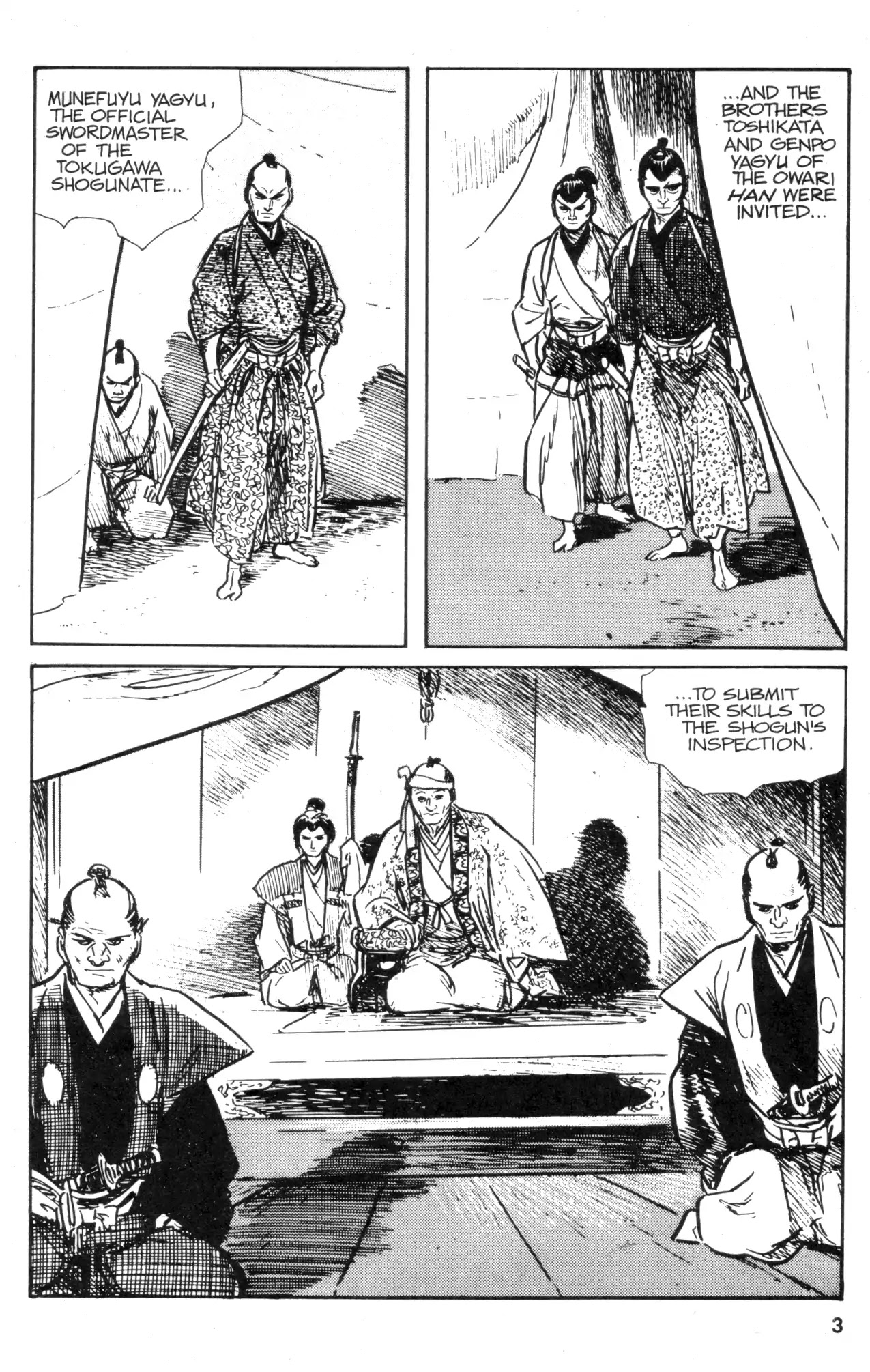 Kamui Gaiden Chapter 30 page 5 - Chapter 30: The Sword Wind: Chapter 6: Duel Before The Shogun (Part 1)
