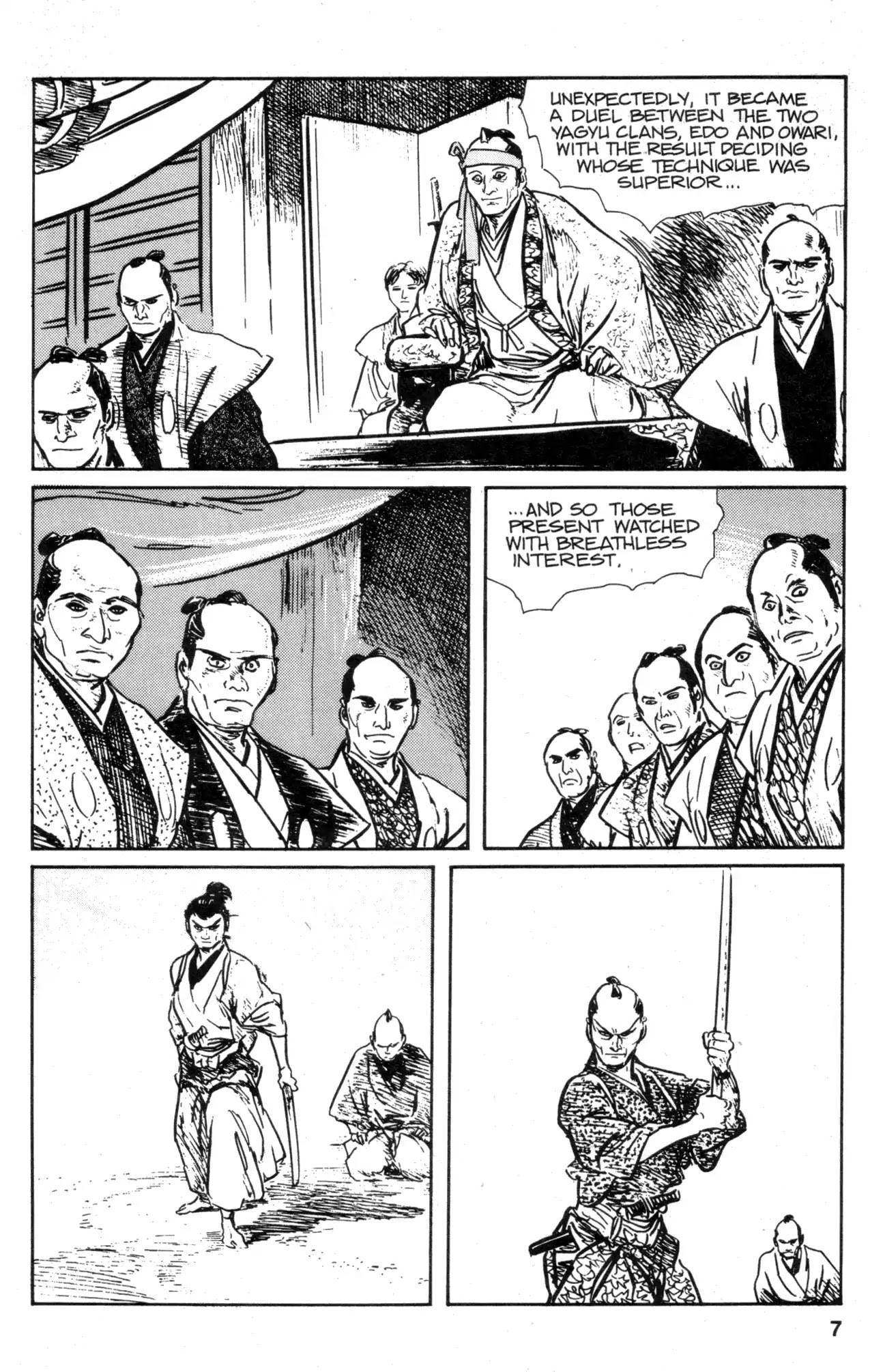 Kamui Gaiden Chapter 30 page 9 - Chapter 30: The Sword Wind: Chapter 6: Duel Before The Shogun (Part 1)