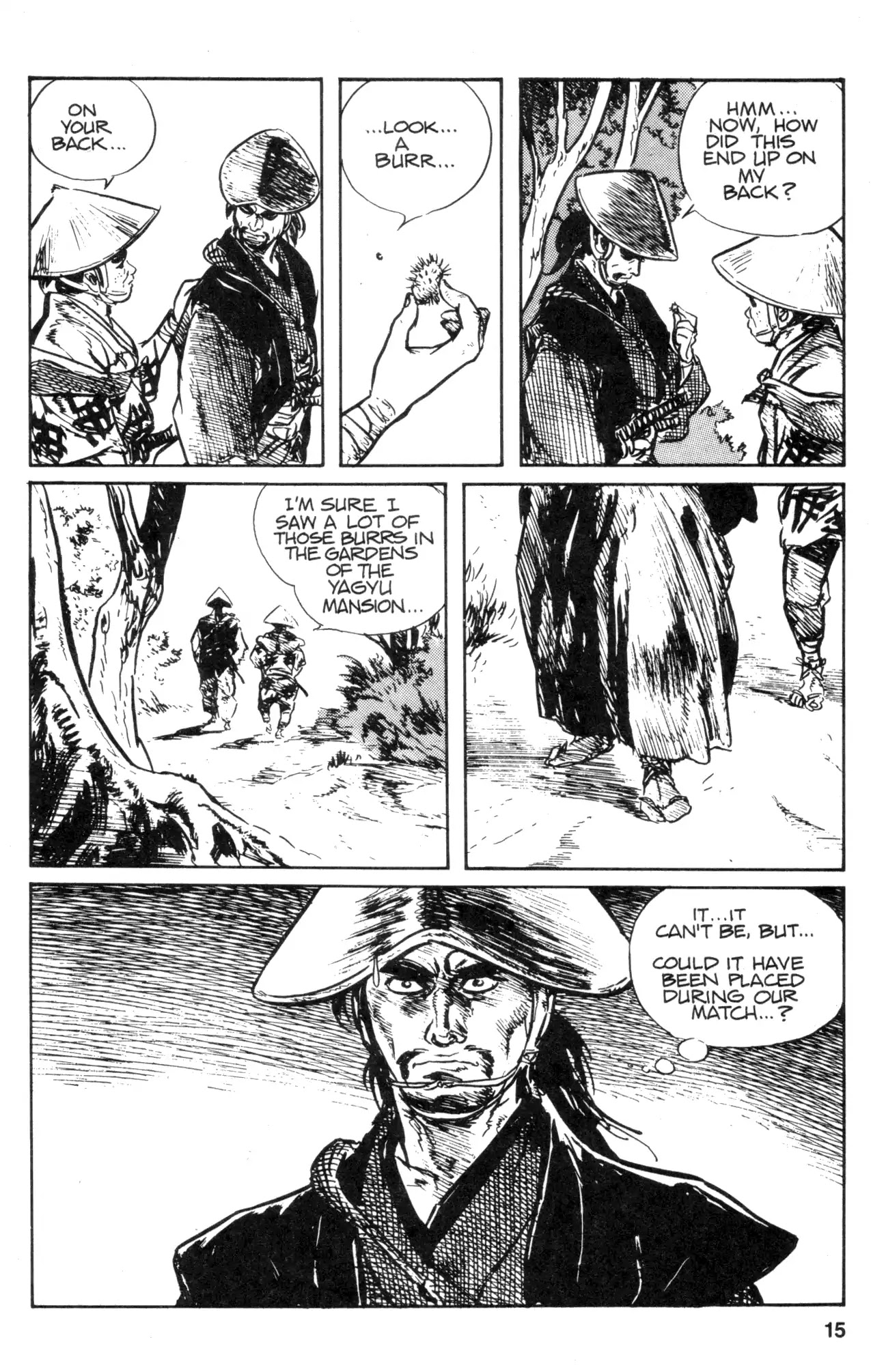 Kamui Gaiden Chapter 31 page 17 - Chapter 31: The Sword Wind: Chapter 6: Duel Before The Shogun (Part 2)