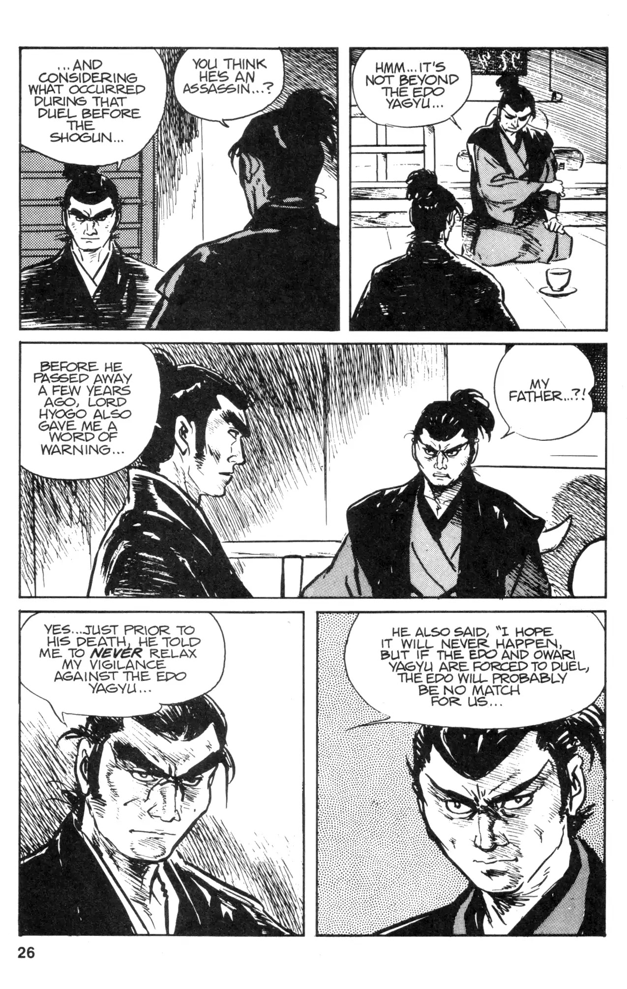 Kamui Gaiden Chapter 31 page 28 - Chapter 31: The Sword Wind: Chapter 6: Duel Before The Shogun (Part 2)