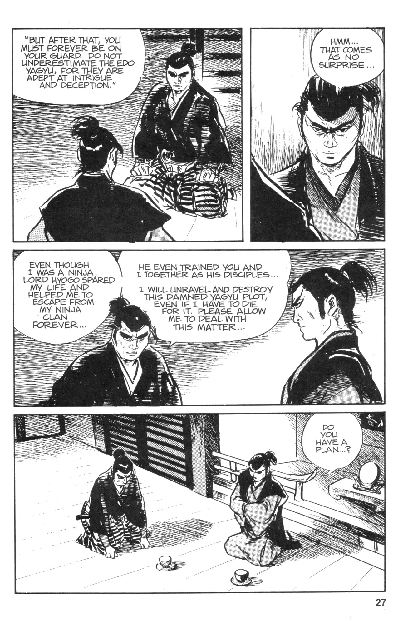 Kamui Gaiden Chapter 31 page 29 - Chapter 31: The Sword Wind: Chapter 6: Duel Before The Shogun (Part 2)