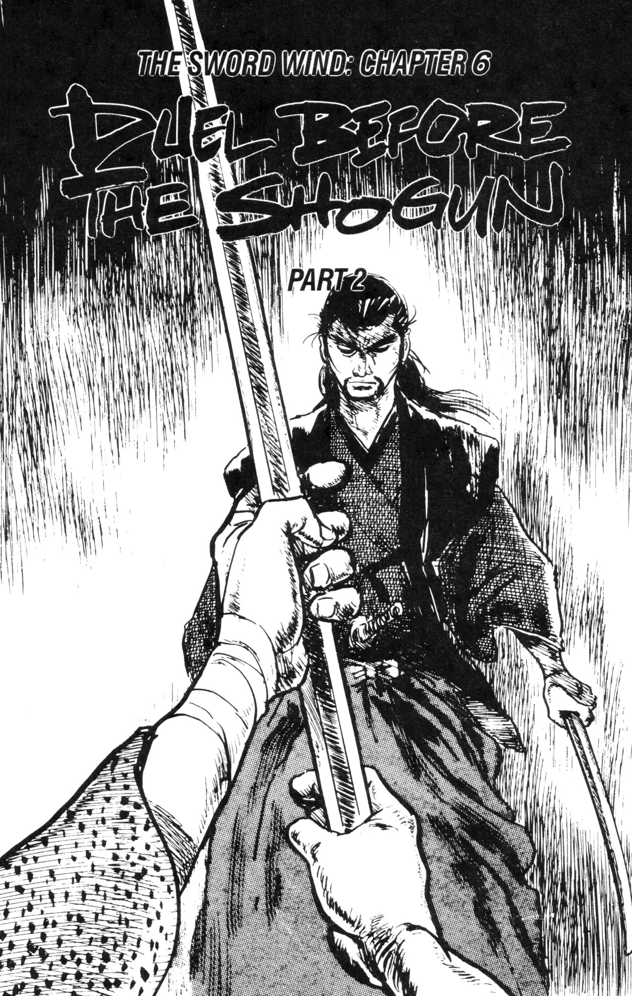 Kamui Gaiden Chapter 31 page 3 - Chapter 31: The Sword Wind: Chapter 6: Duel Before The Shogun (Part 2)